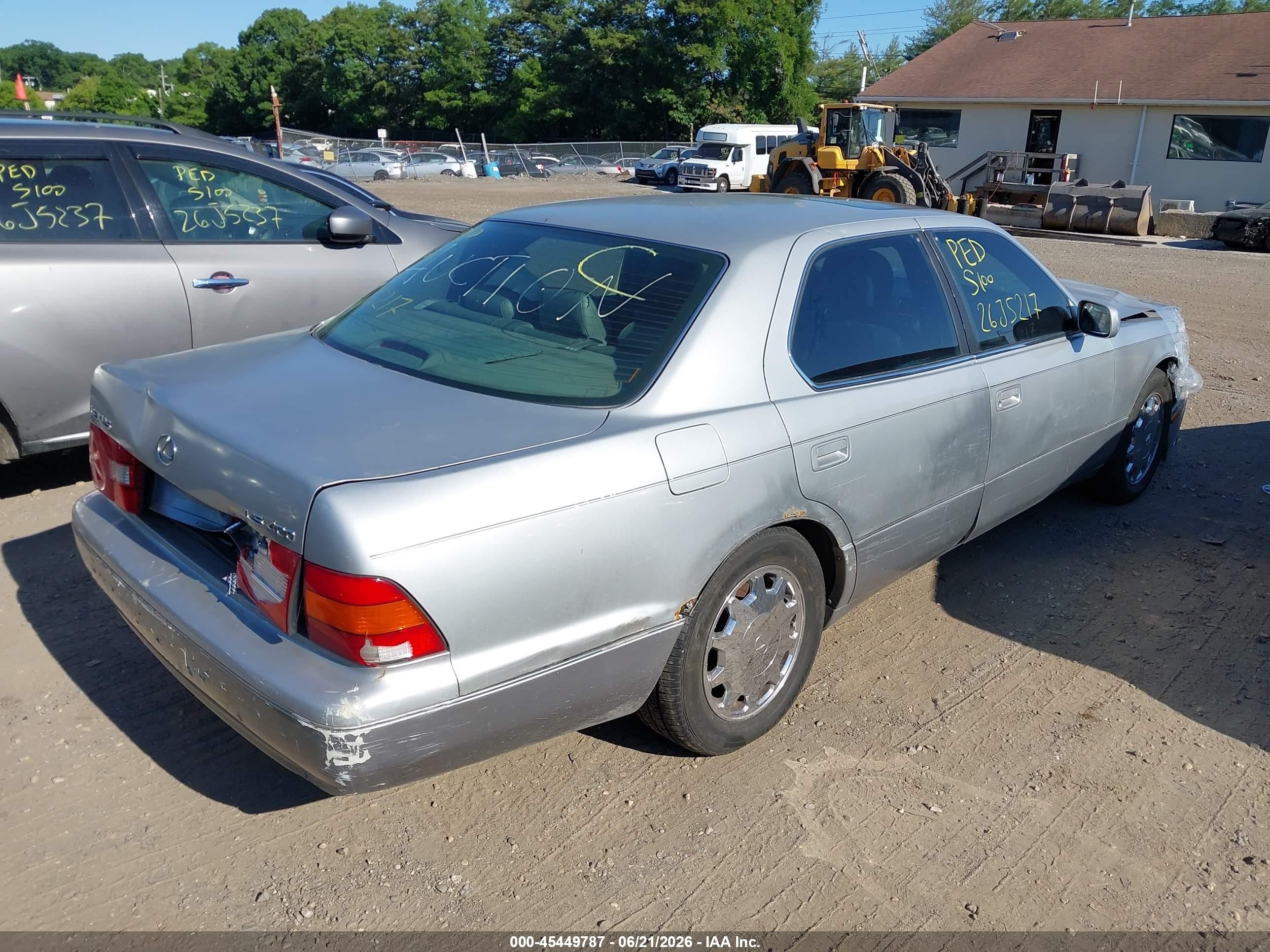 1999 Lexus Ls 400   Gray vin: JT8BH28F0X0162922