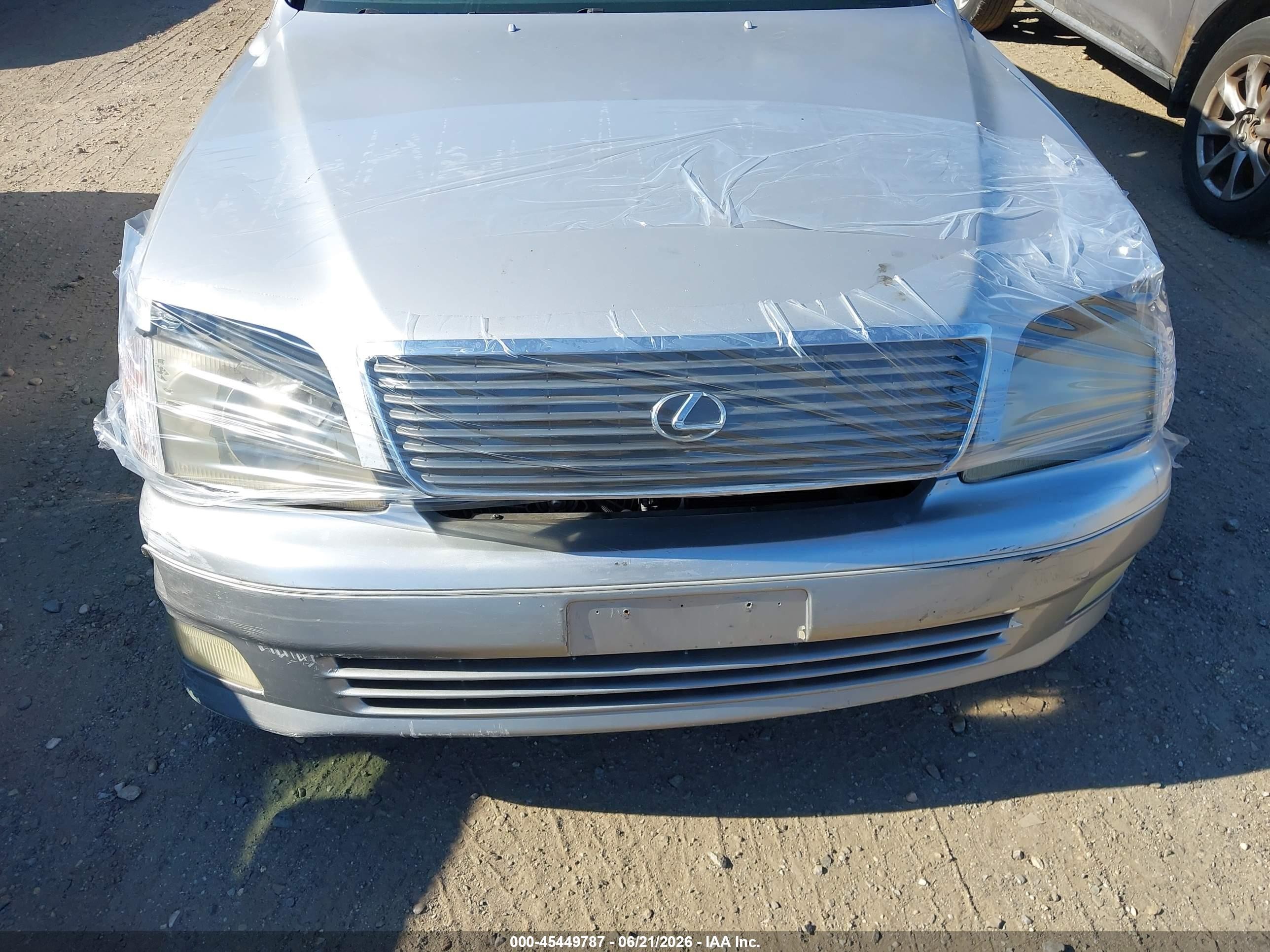 1999 Lexus Ls 400   Gray vin: JT8BH28F0X0162922