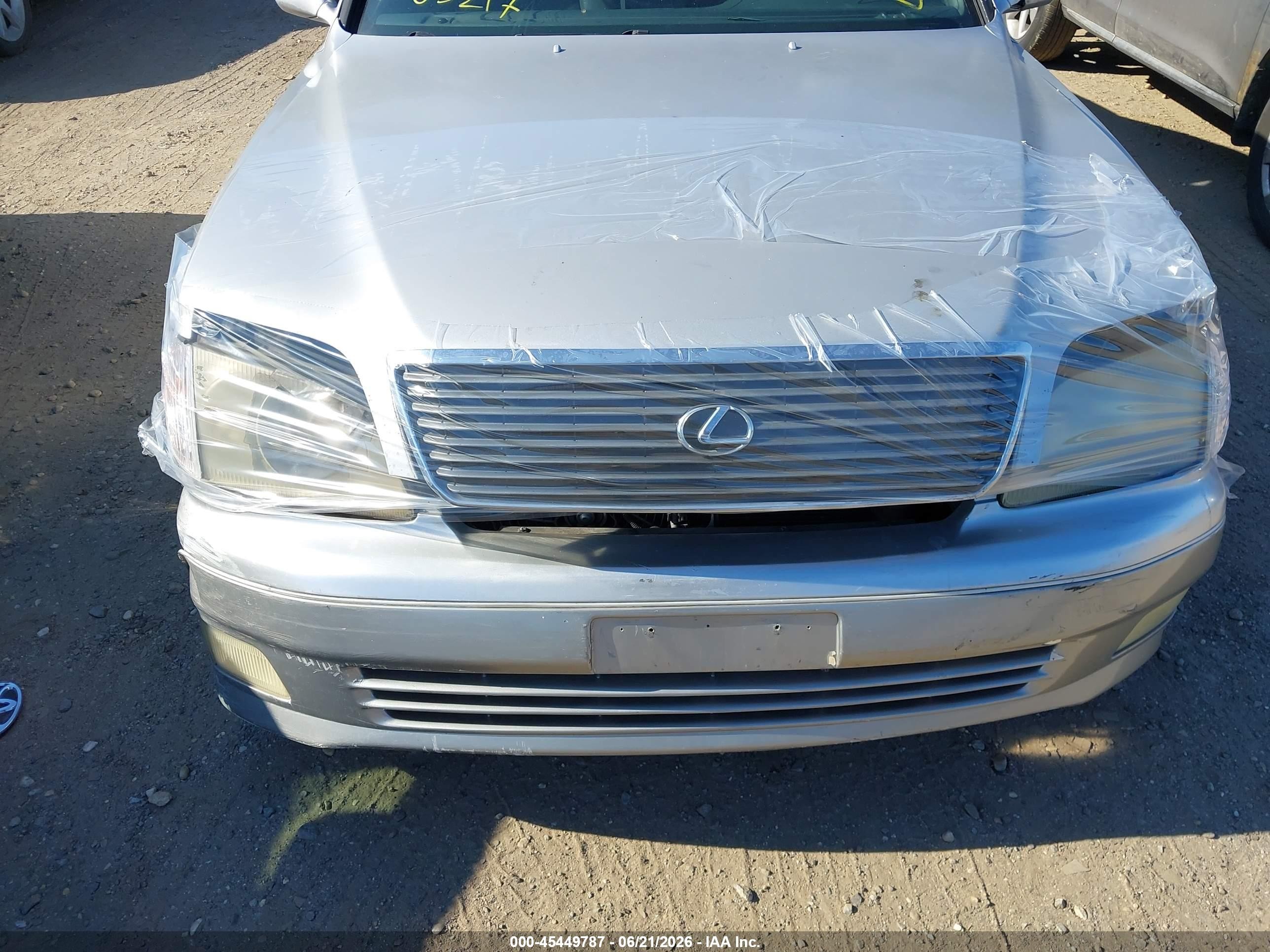1999 Lexus Ls 400   Gray vin: JT8BH28F0X0162922