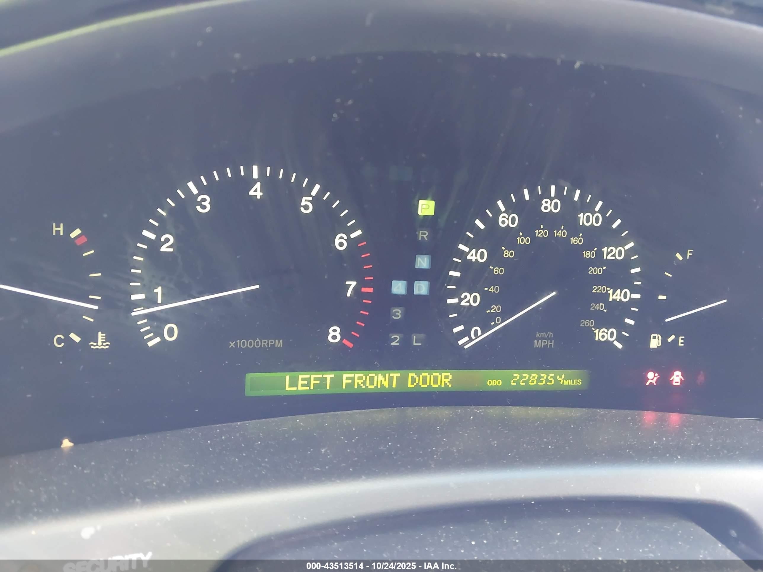 1999 Lexus Ls 400   Black vin: JT8BH28F0X0166291