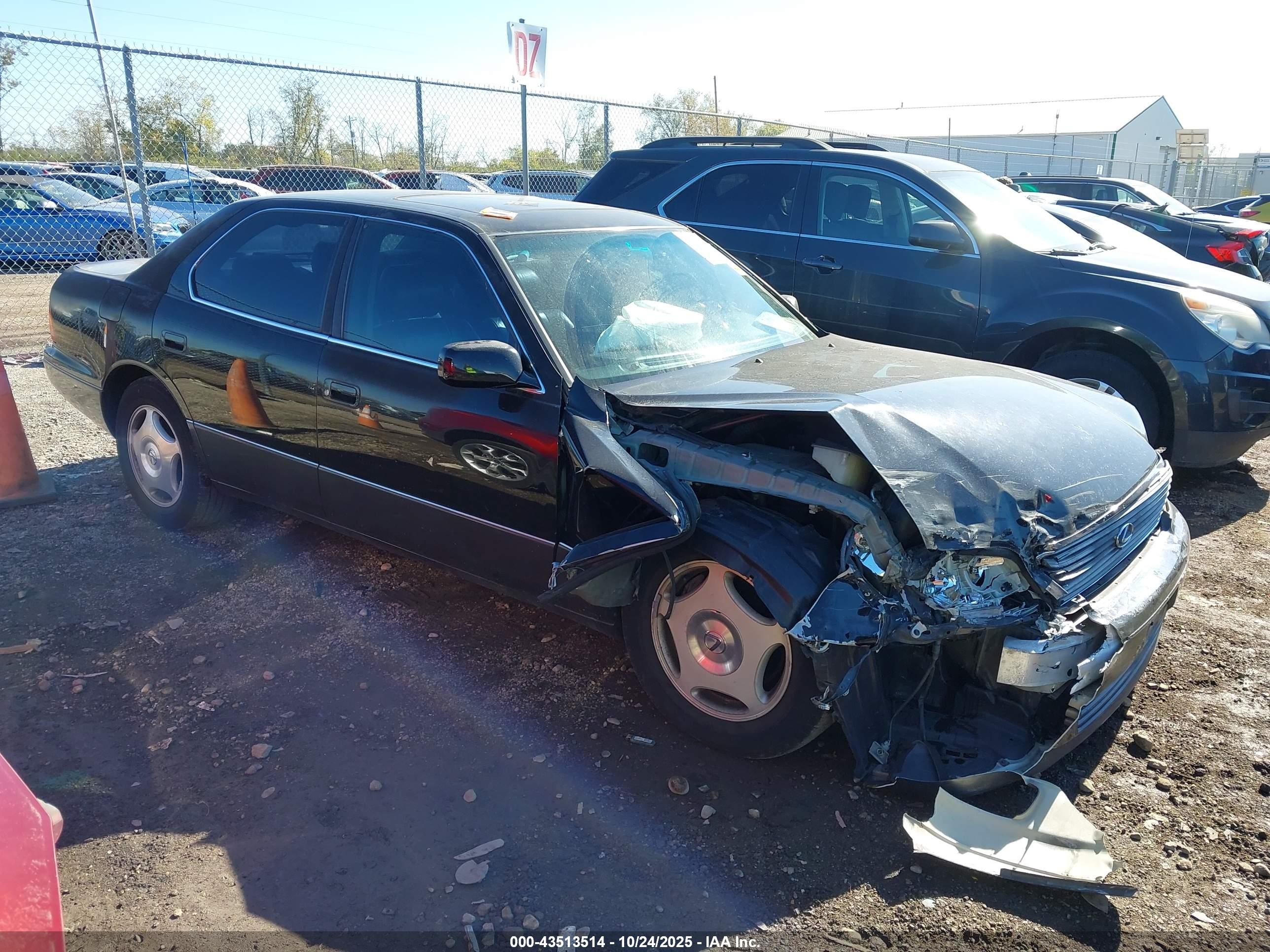 1999 Lexus Ls 400   Black vin: JT8BH28F0X0166291