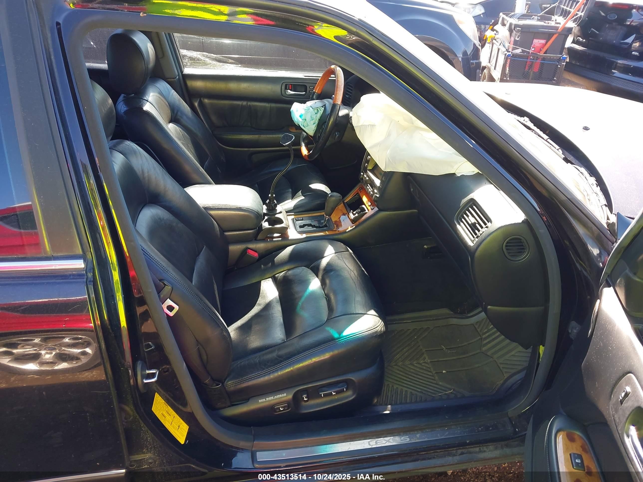 1999 Lexus Ls 400   Black vin: JT8BH28F0X0166291