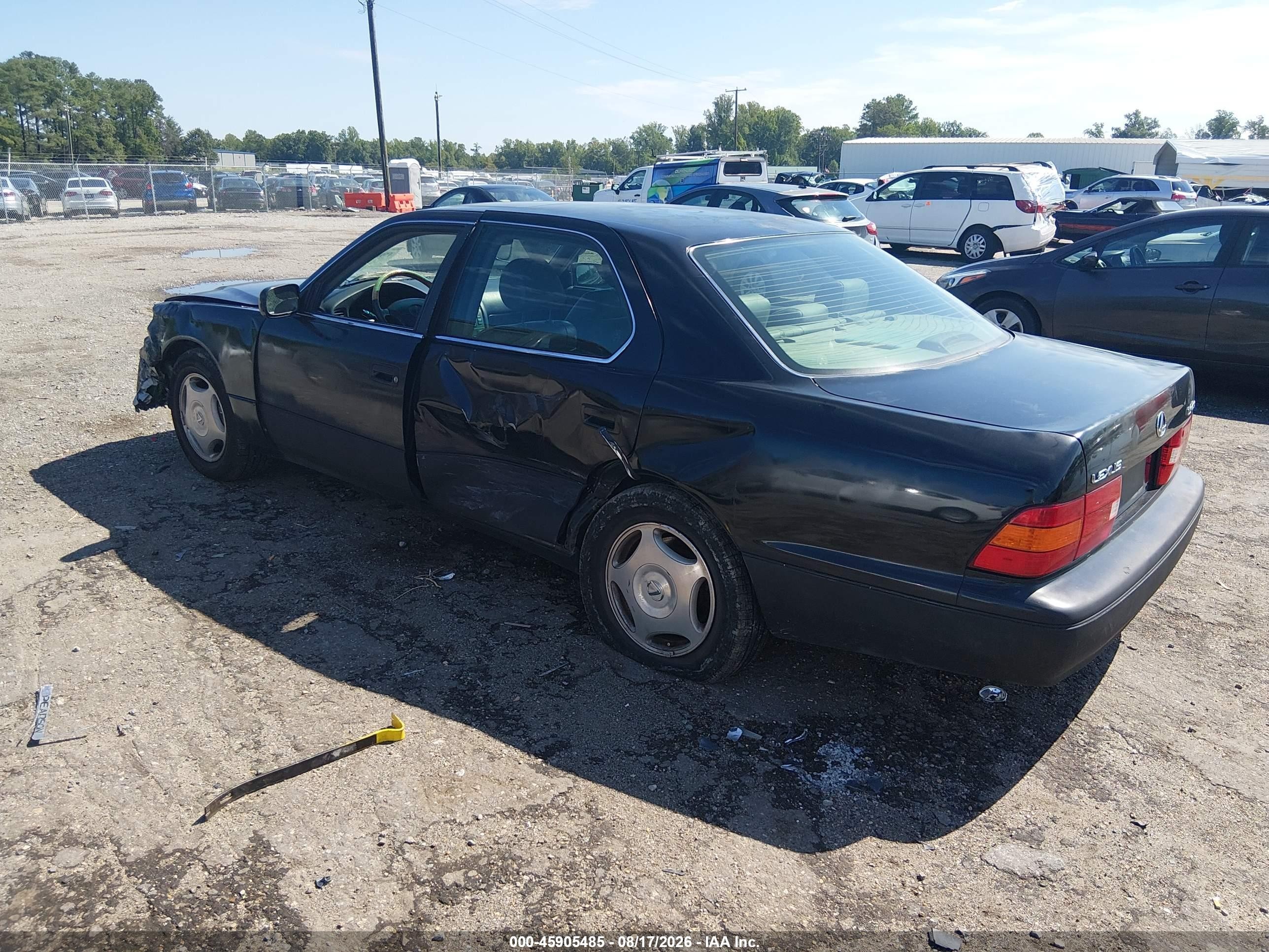 2000 Lexus Ls 400   Black vin: JT8BH28F0Y0169953