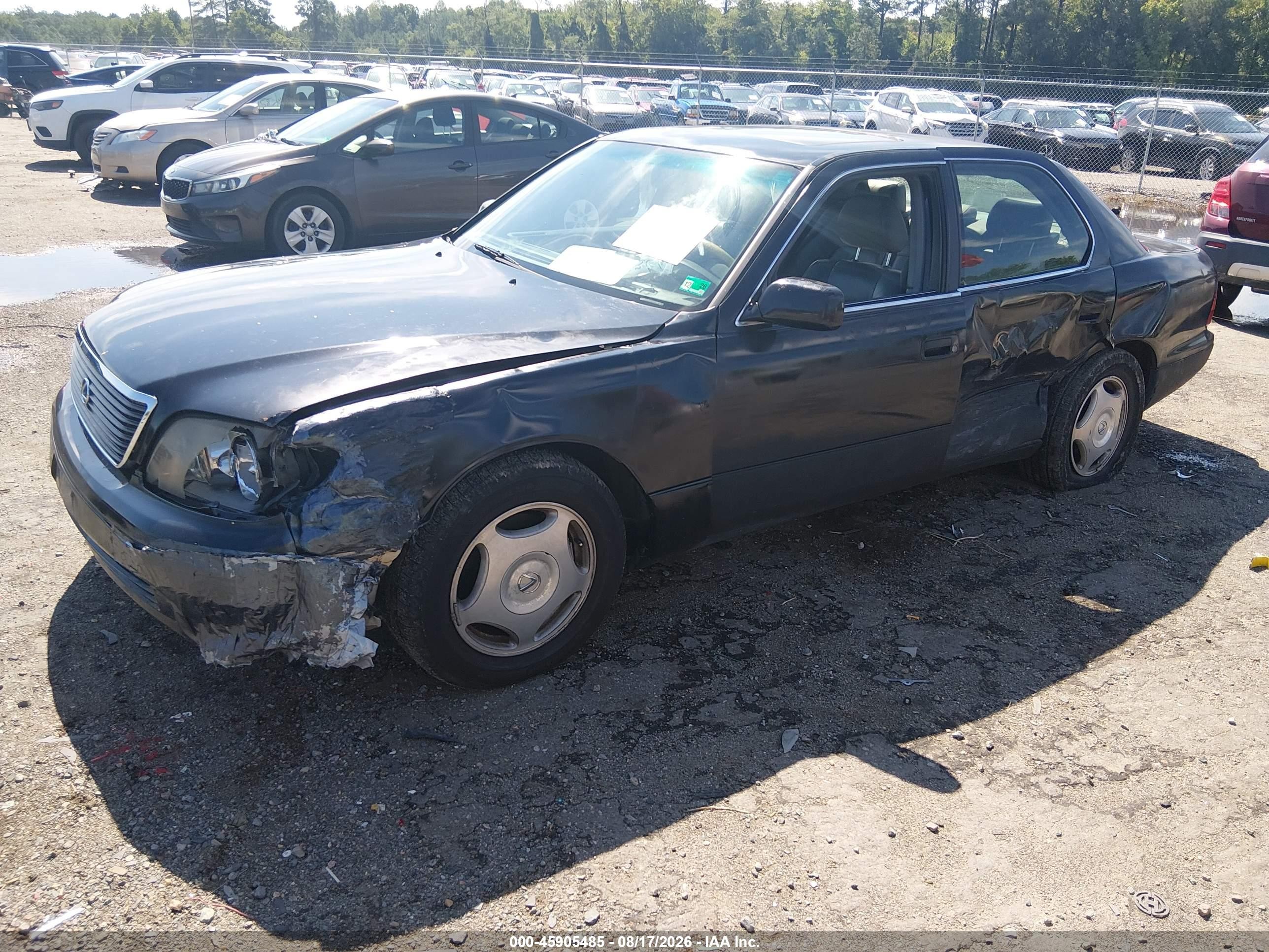 2000 Lexus Ls 400   Black vin: JT8BH28F0Y0169953