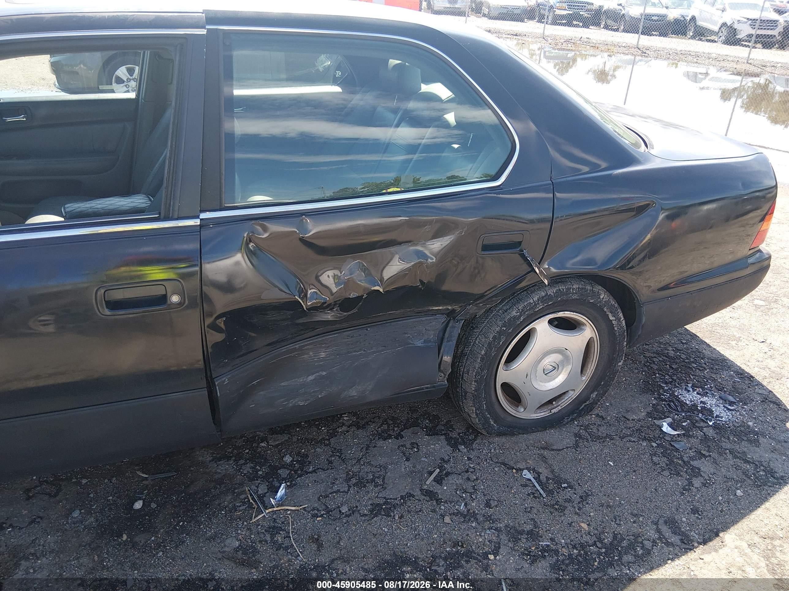 2000 Lexus Ls 400   Black vin: JT8BH28F0Y0169953