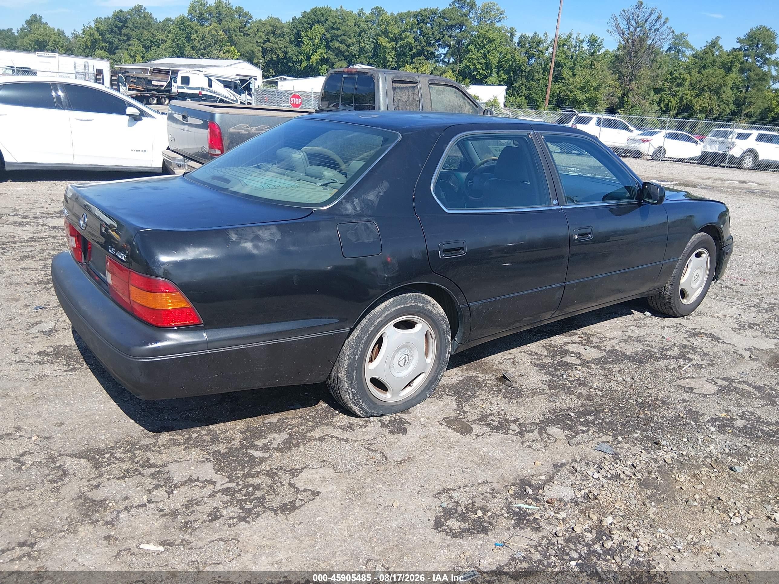 2000 Lexus Ls 400   Black vin: JT8BH28F0Y0169953