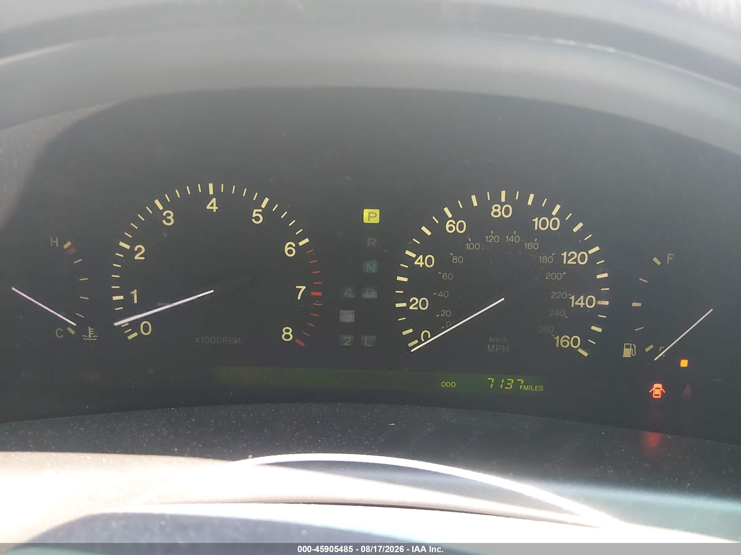 2000 Lexus Ls 400   Black vin: JT8BH28F0Y0169953