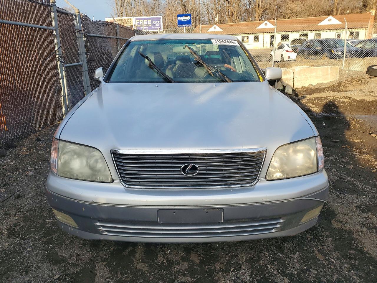 2000 Lexus Ls 400 Base Silver vin: JT8BH28F0Y0172352