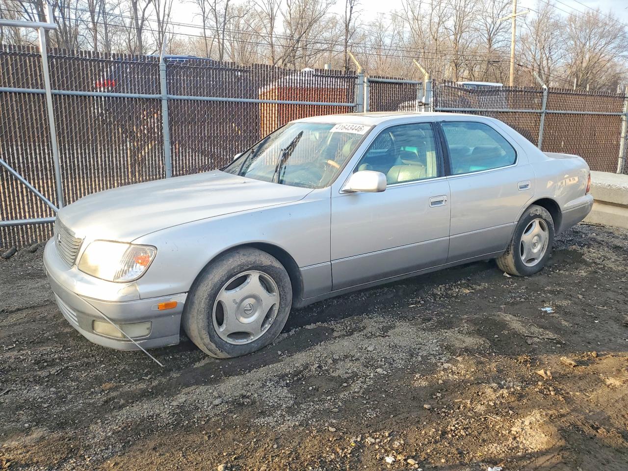 2000 Lexus Ls 400 Base Silver vin: JT8BH28F0Y0172352