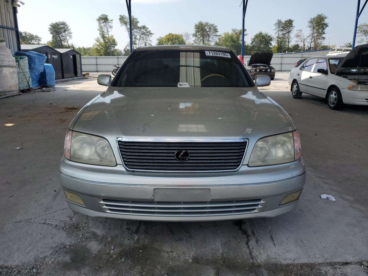 2000 Lexus Ls 400 Серебряный vin: JT8BH28F0Y0178524
