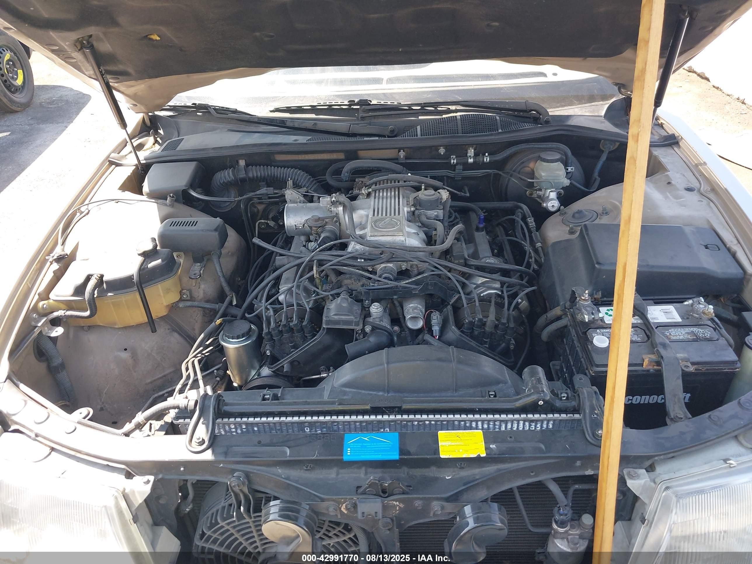 1997 Lexus Ls 400   Gold vin: JT8BH28F1V0072045