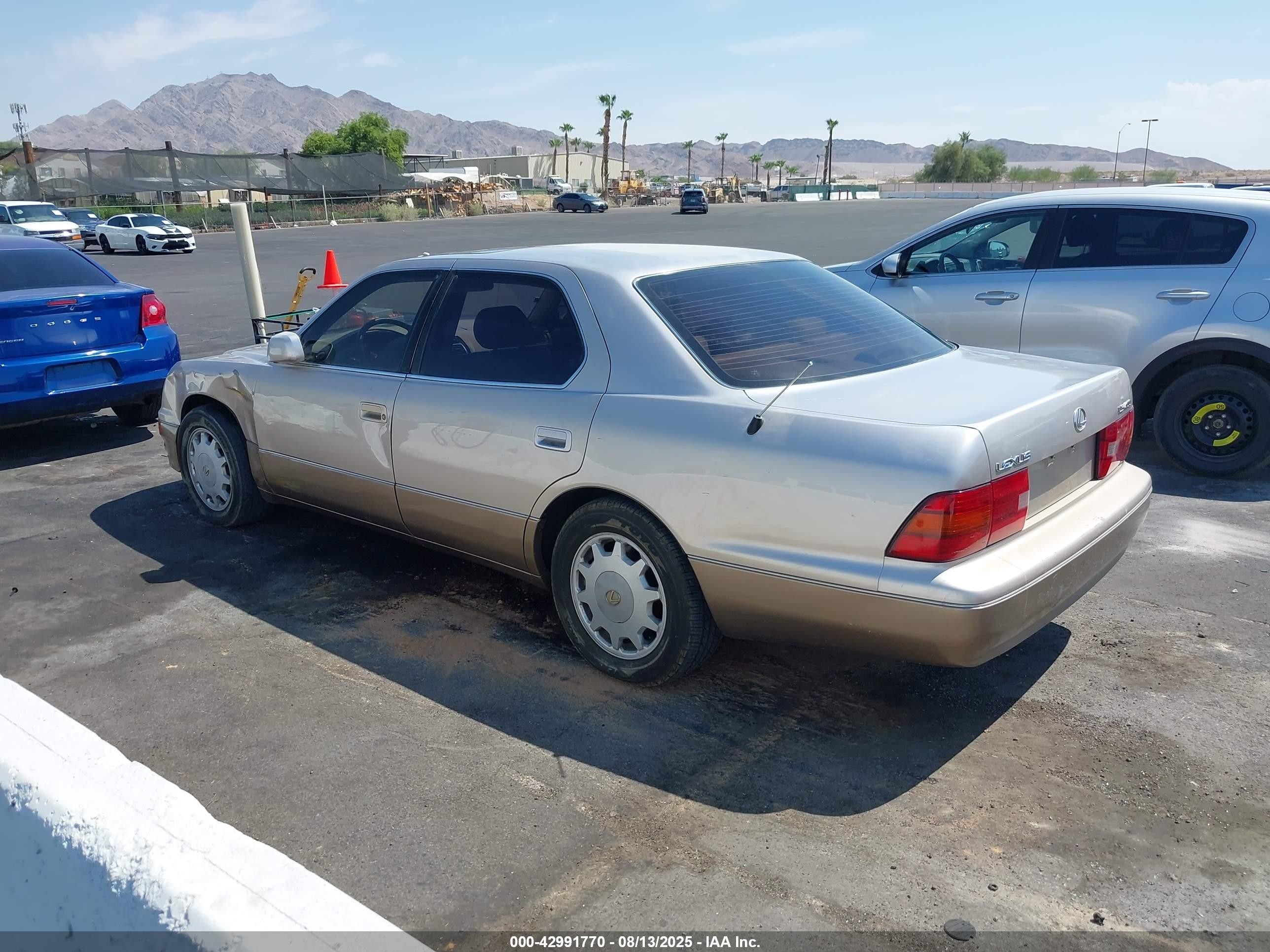 1997 Lexus Ls 400   Gold vin: JT8BH28F1V0072045