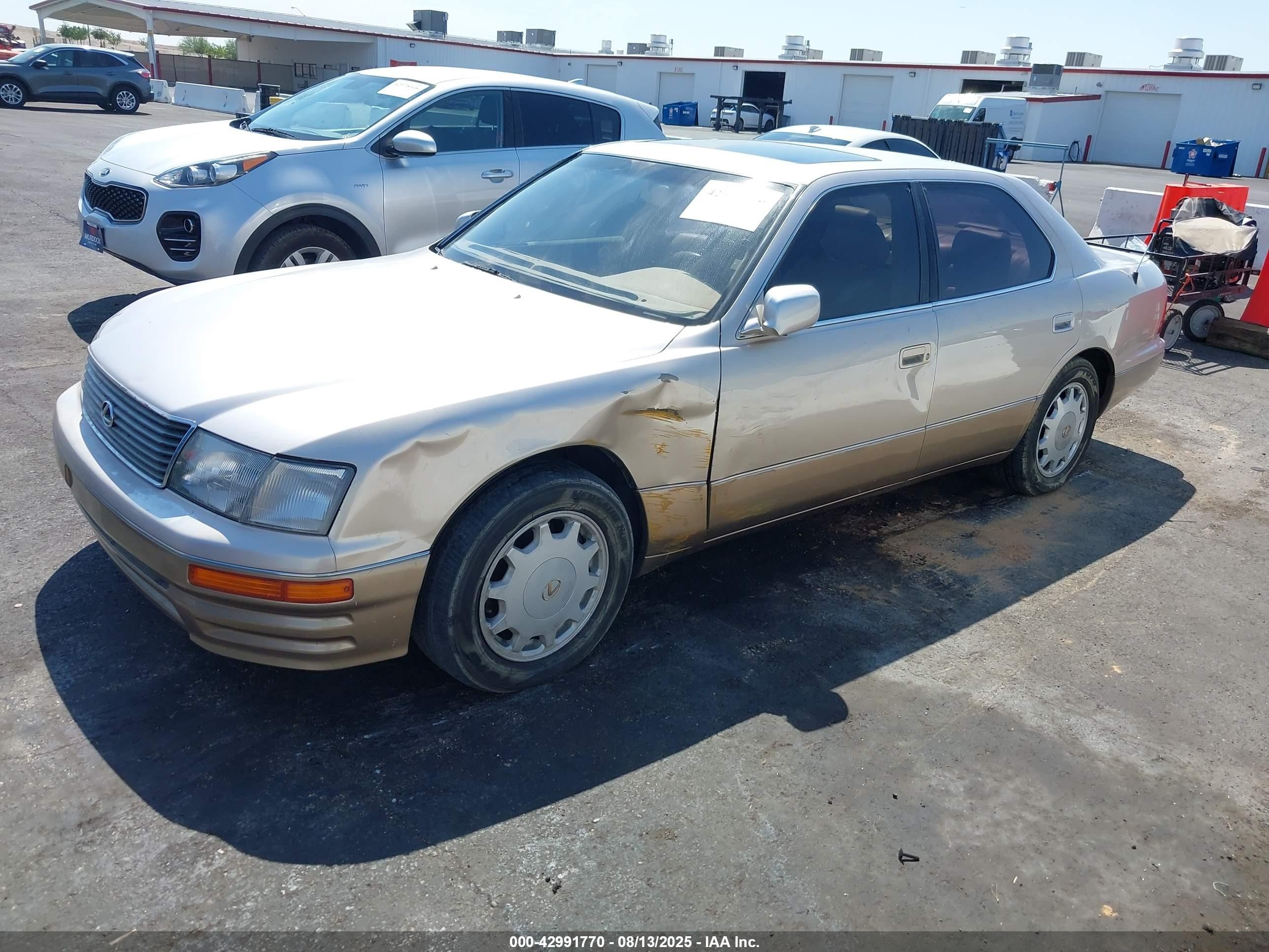 1997 Lexus Ls 400   Gold vin: JT8BH28F1V0072045