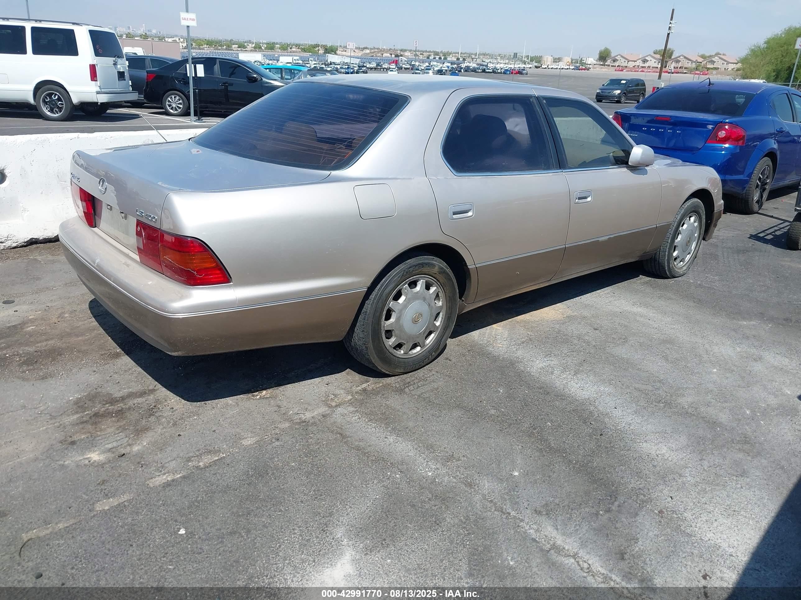 1997 Lexus Ls 400   Gold vin: JT8BH28F1V0072045