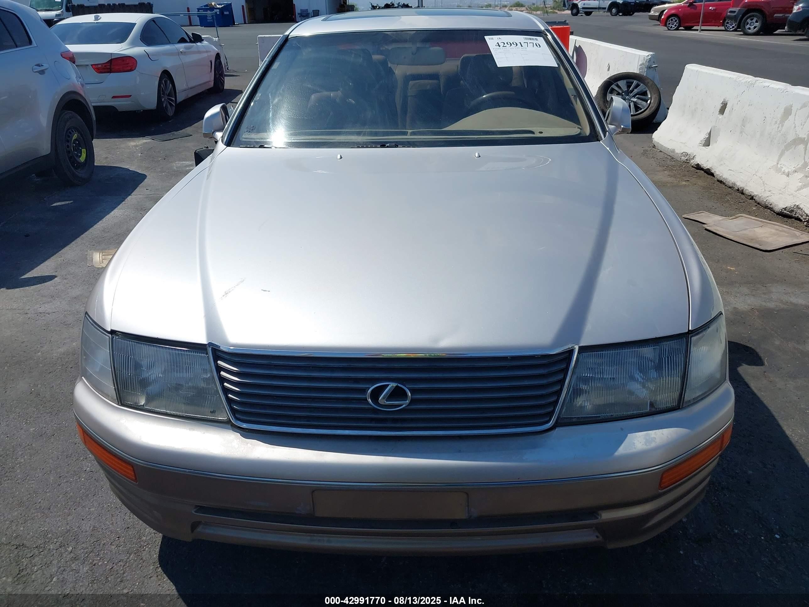 1997 Lexus Ls 400   Gold vin: JT8BH28F1V0072045