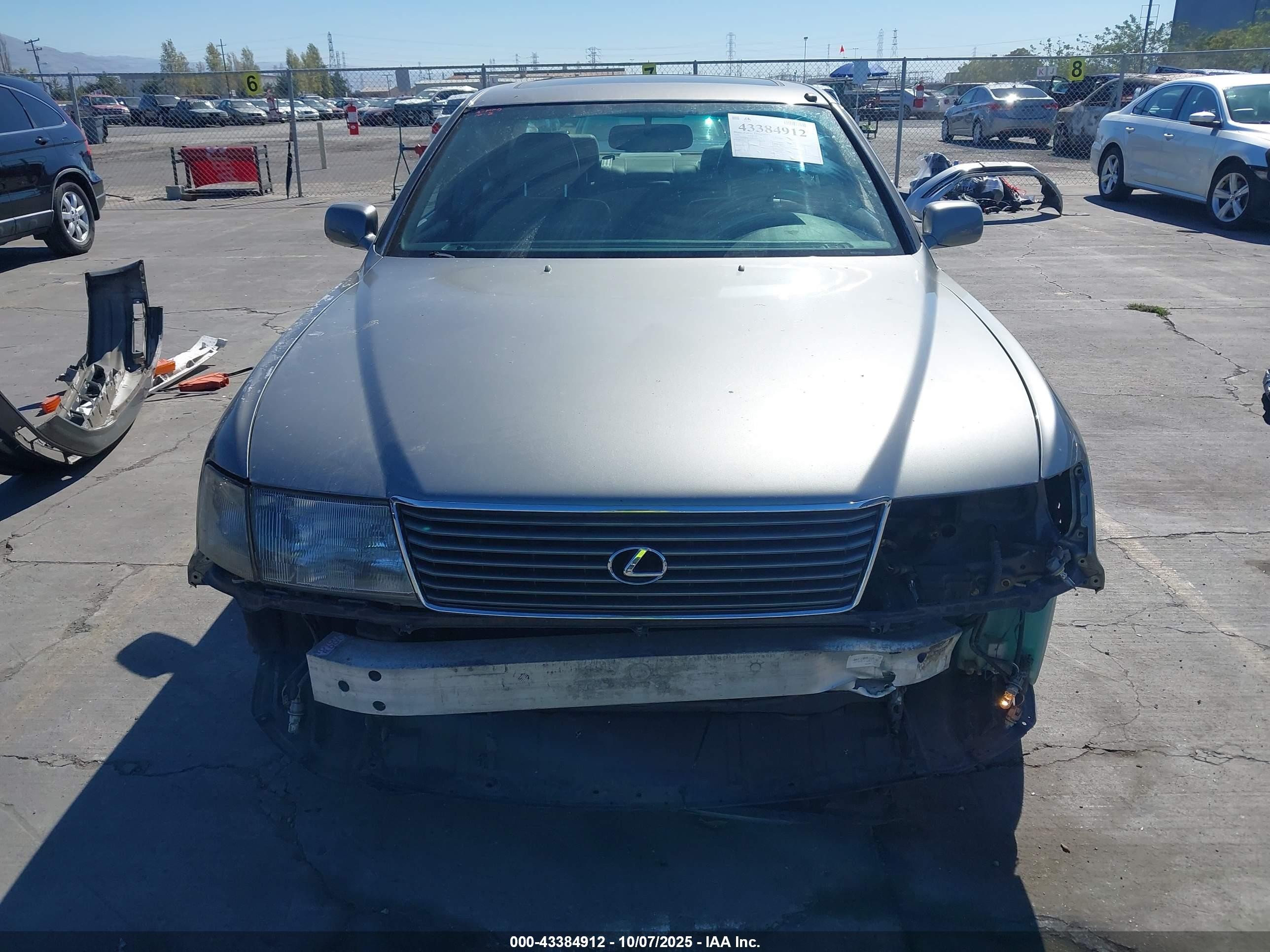1997 Lexus Ls 400   Silver vin: JT8BH28F1V0094899