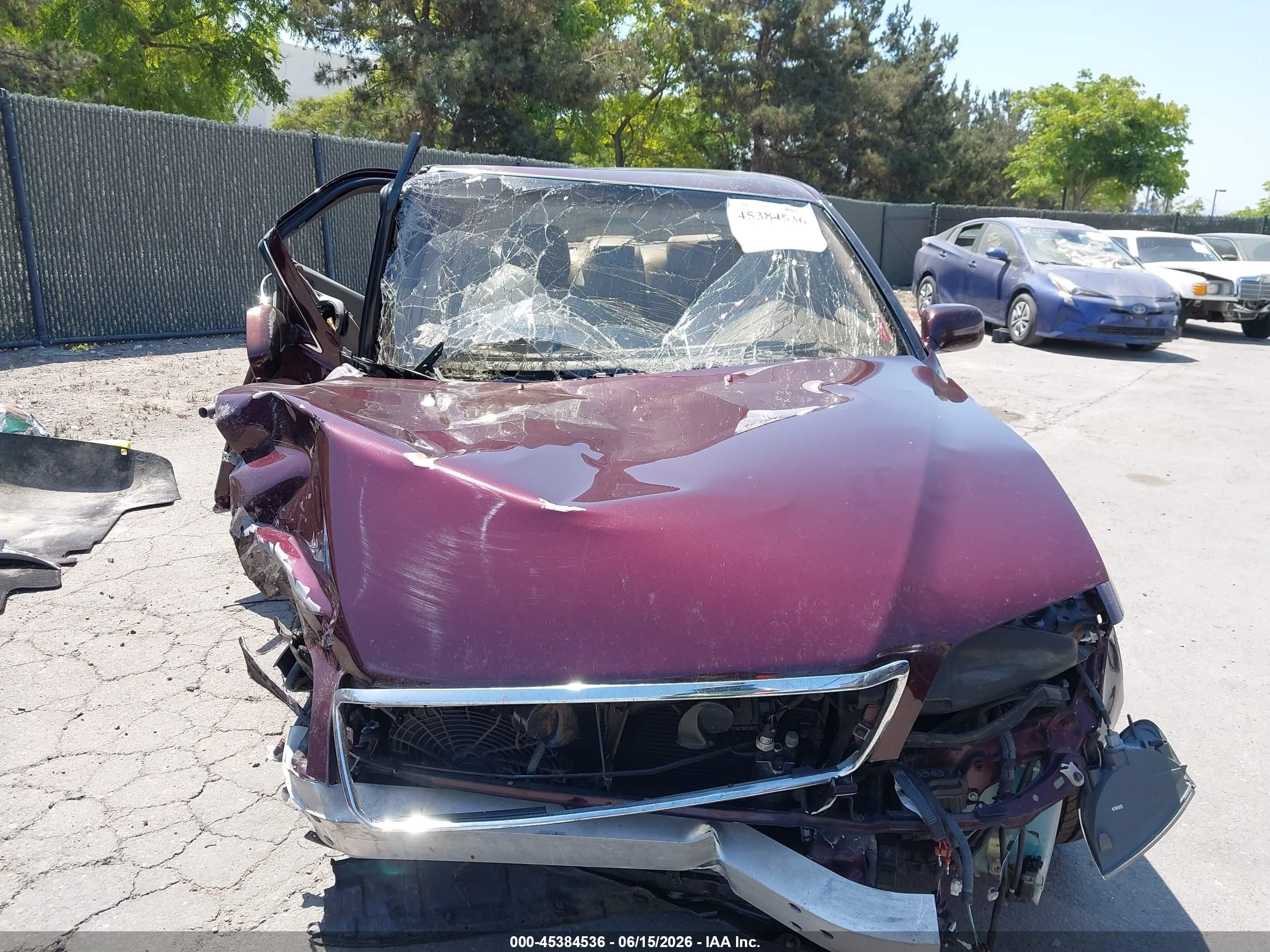 2000 Lexus Ls 400   Purple vin: JT8BH28F1Y0171517