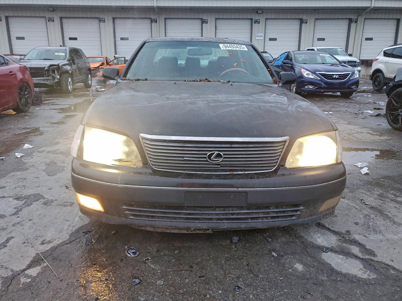 2000 Lexus Ls 400 Черный vin: JT8BH28F1Y0172344