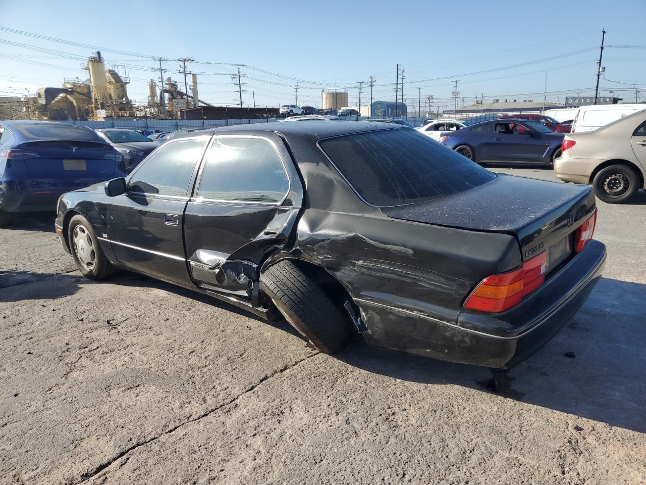 2000 Lexus Ls 400 Black vin: JT8BH28F1Y0177513