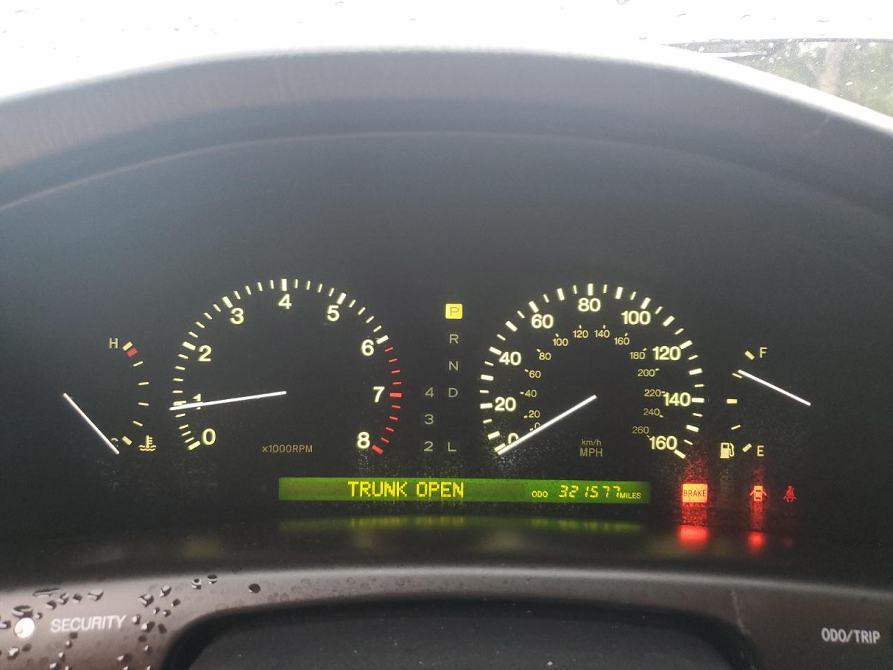 2000 Lexus Ls 400 Black vin: JT8BH28F1Y0180931