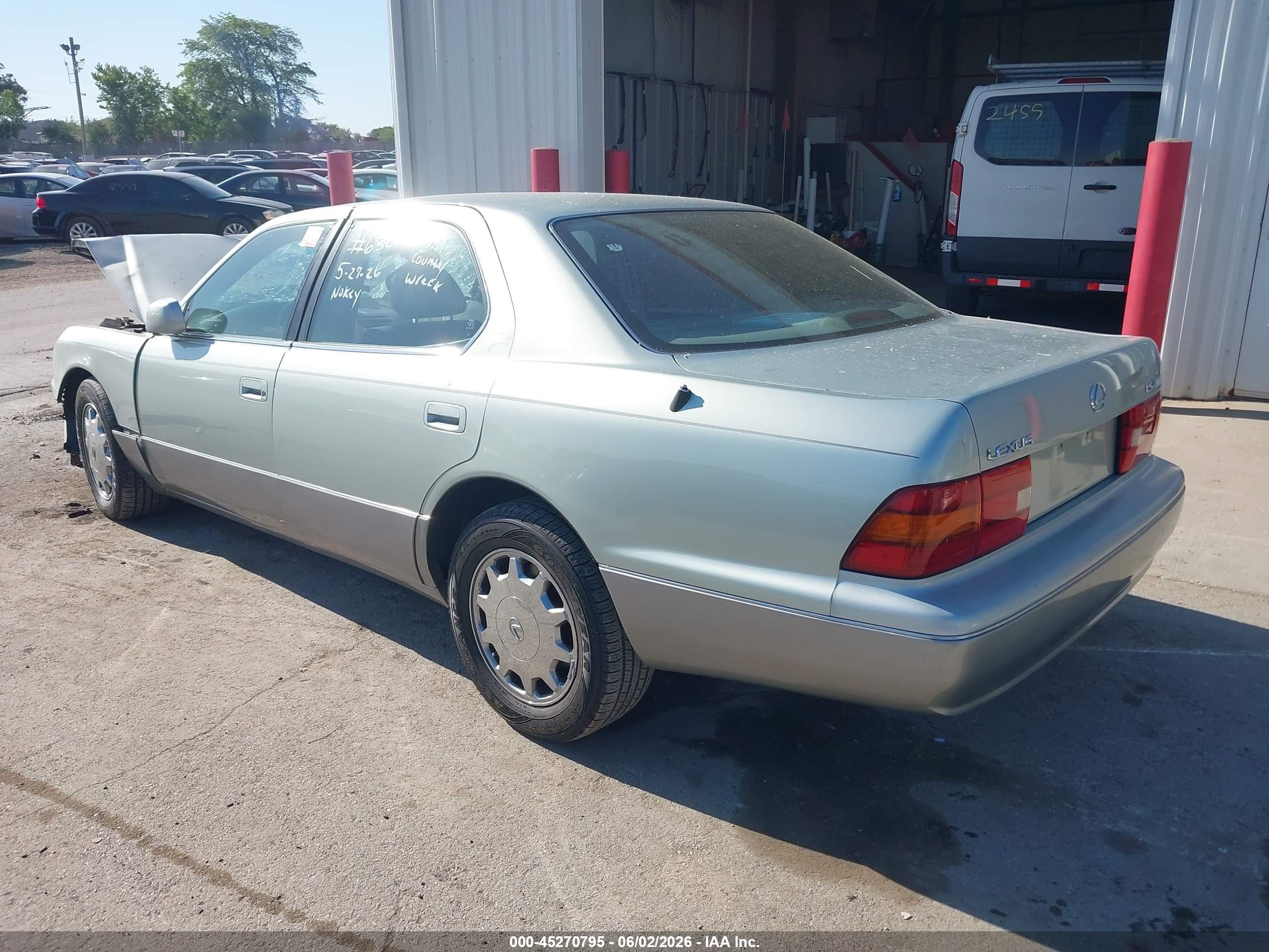 1997 Lexus Ls 400   Gold vin: JT8BH28F2V0071745