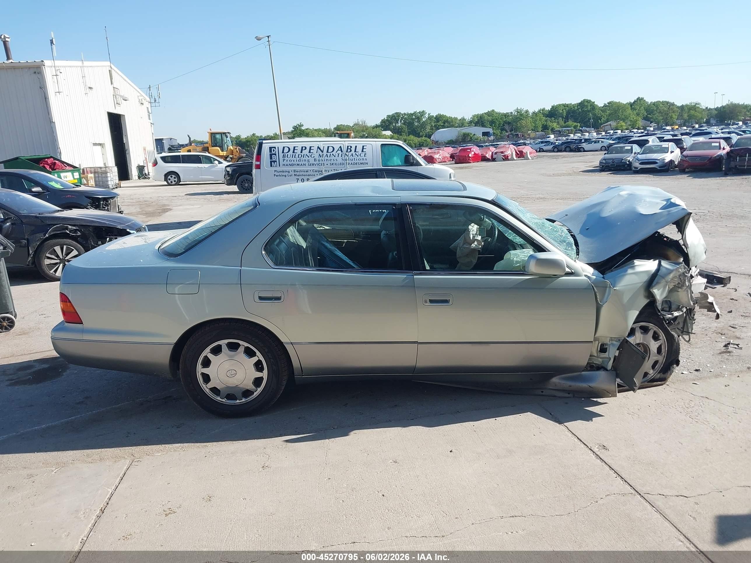 1997 Lexus Ls 400   Gold vin: JT8BH28F2V0071745