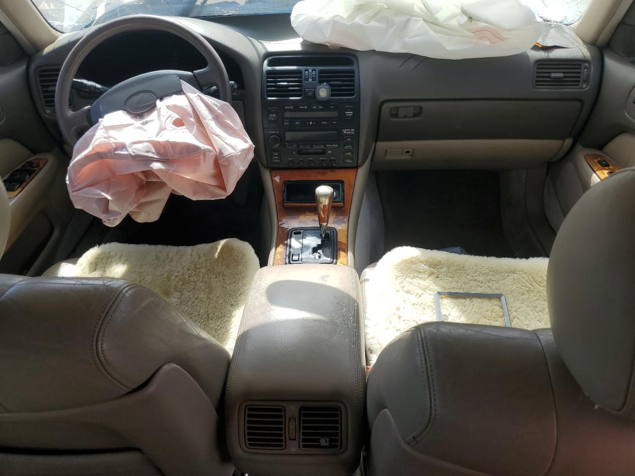 1997 Lexus Ls 400 White vin: JT8BH28F2V0090263