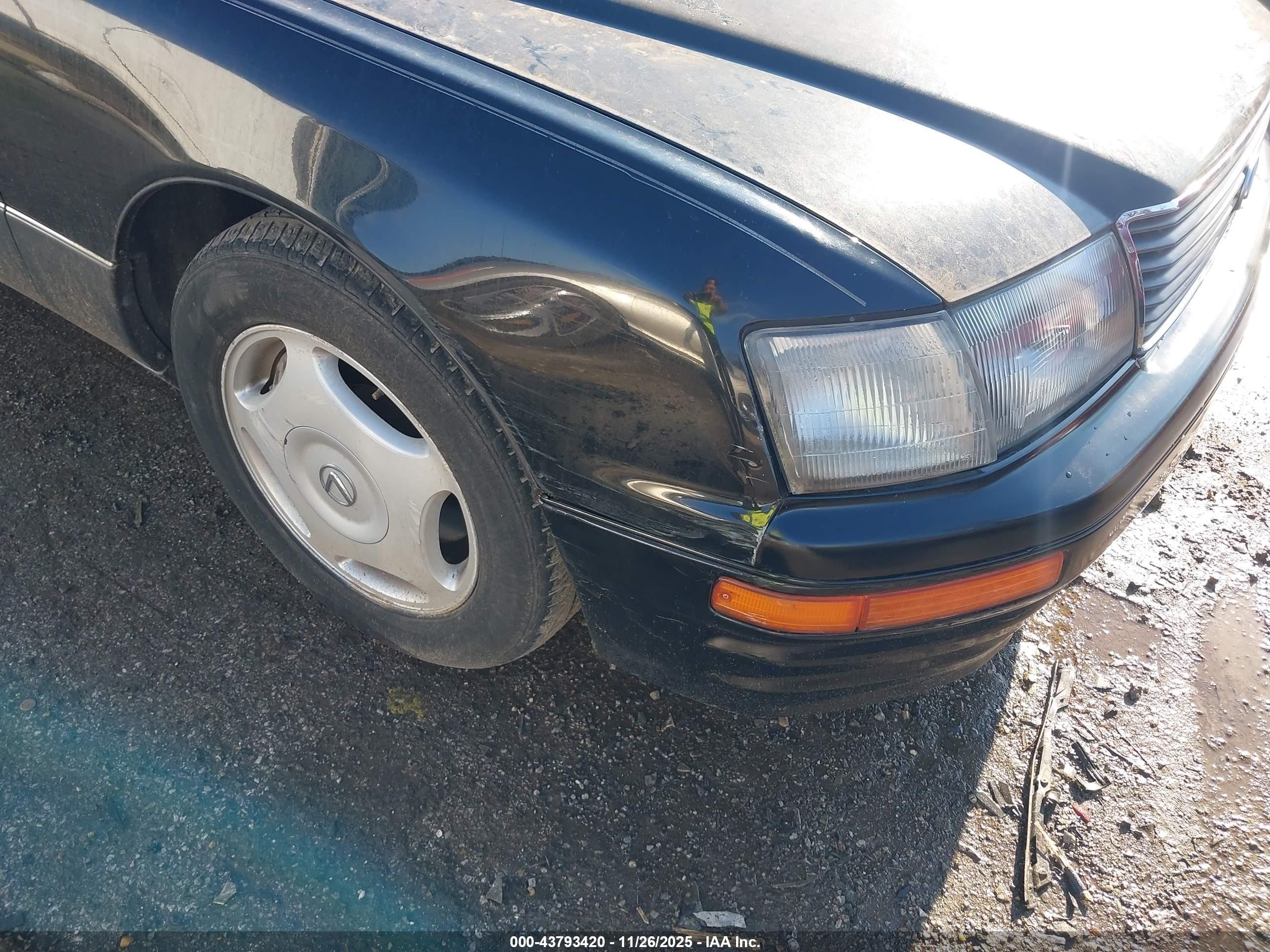 1997 Lexus Ls 400   Черный vin: JT8BH28F2V0092854