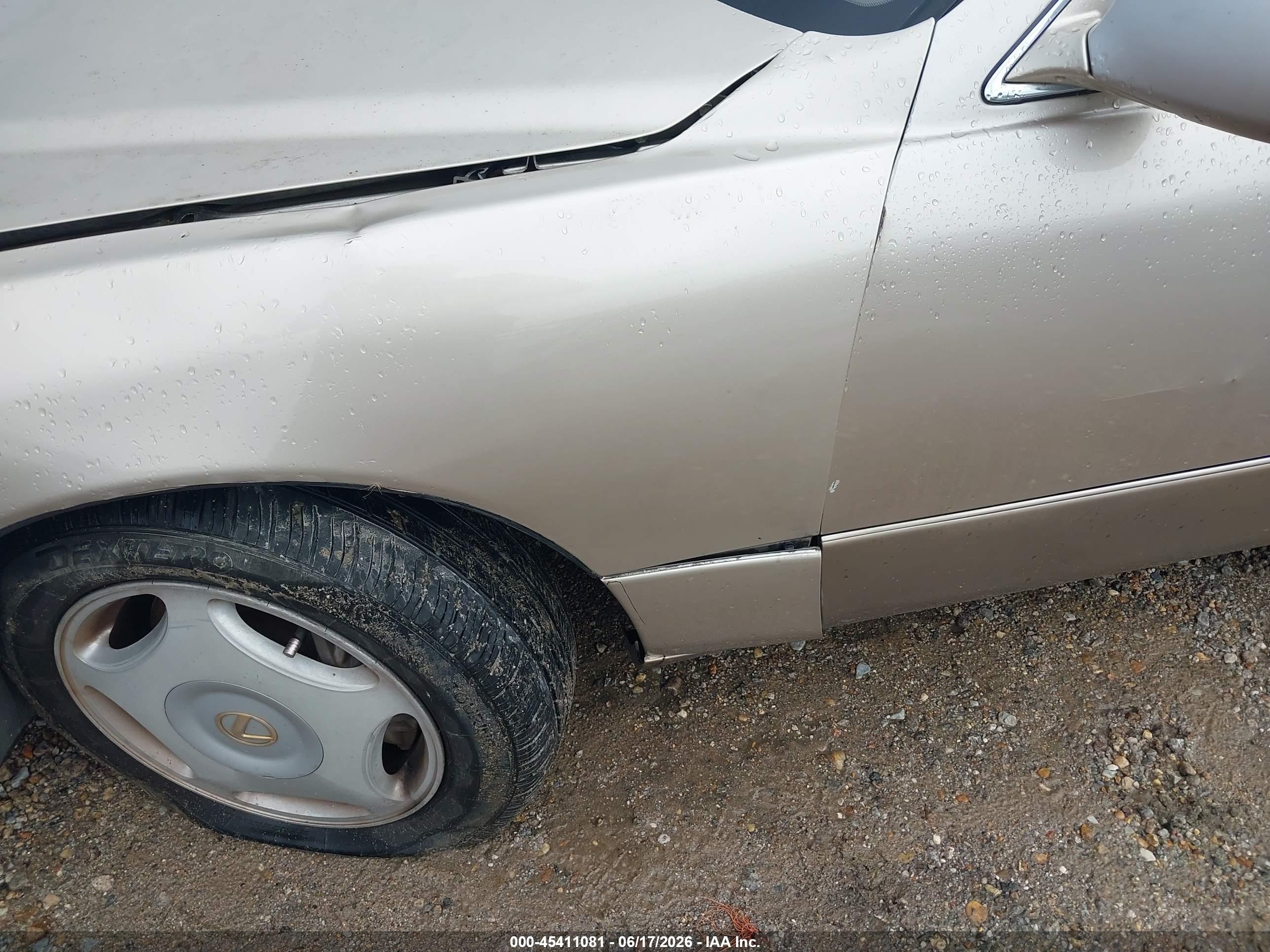 1997 Lexus Ls 400   Золотой vin: JT8BH28F2V0098914