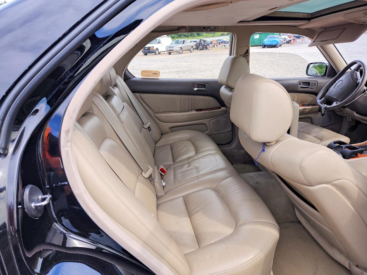 1998 Lexus Ls 400 Black vin: JT8BH28F2W0116605