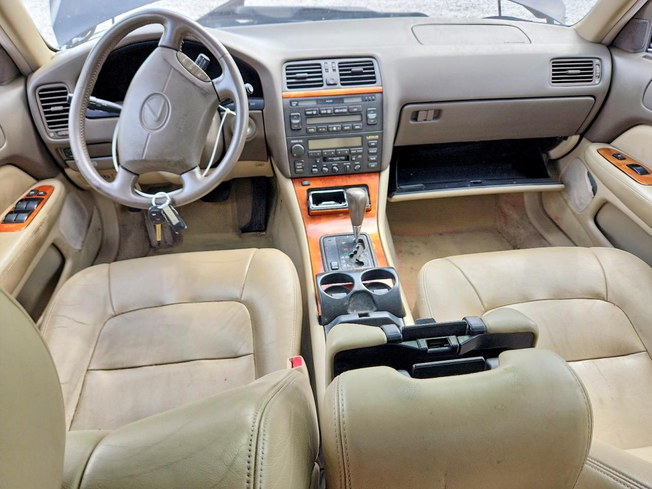 1998 Lexus Ls 400 Black vin: JT8BH28F2W0116605