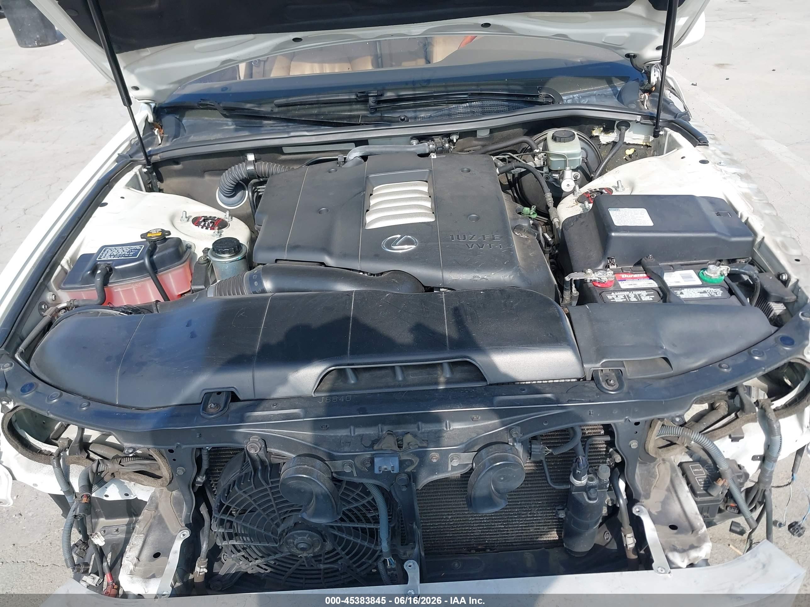1999 Lexus Ls 400   White vin: JT8BH28F2X0148830