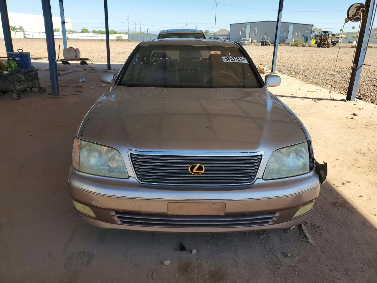 1999 Lexus Ls 400 Silver vin: JT8BH28F2X0148892