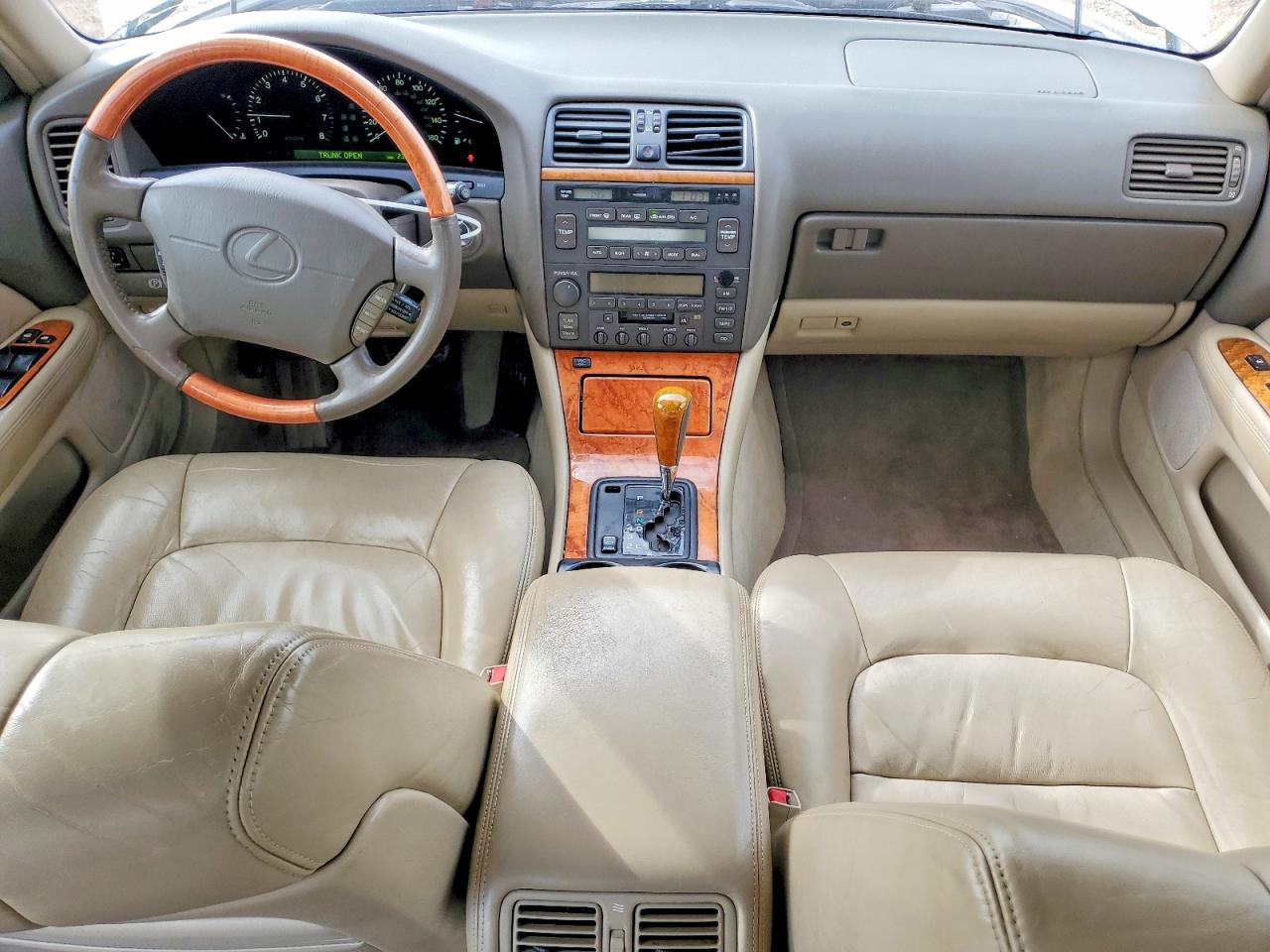 2000 Lexus Ls 400 White vin: JT8BH28F2Y0173731