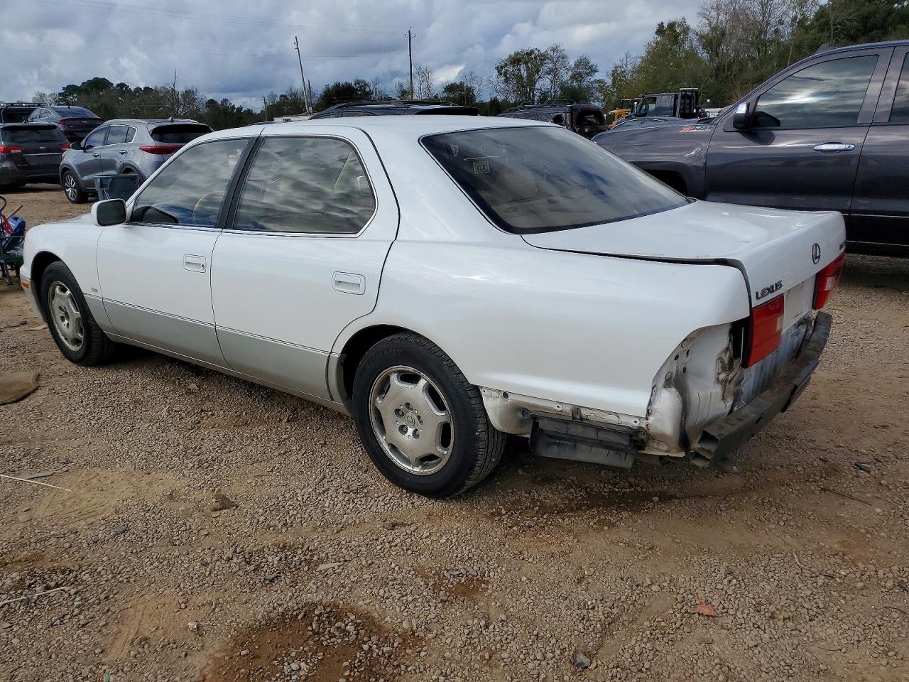2000 Lexus Ls 400 White vin: JT8BH28F2Y0173731