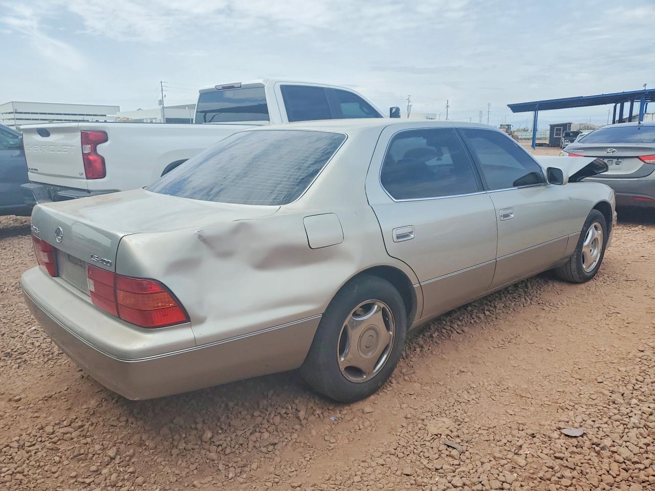 2000 Lexus Ls 400 Base Silver vin: JT8BH28F2Y0181554