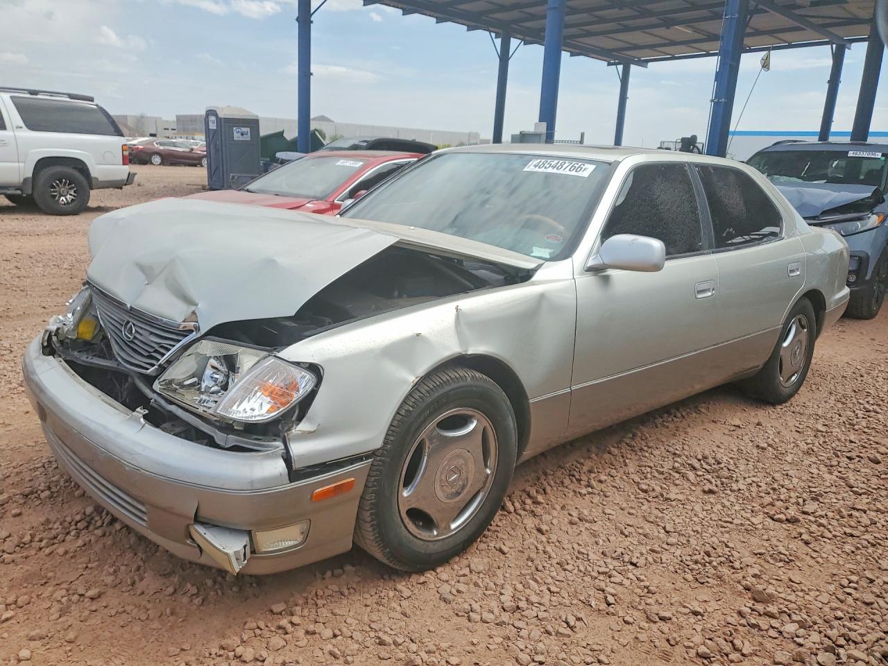 2000 Lexus Ls 400 Base Silver vin: JT8BH28F2Y0181554