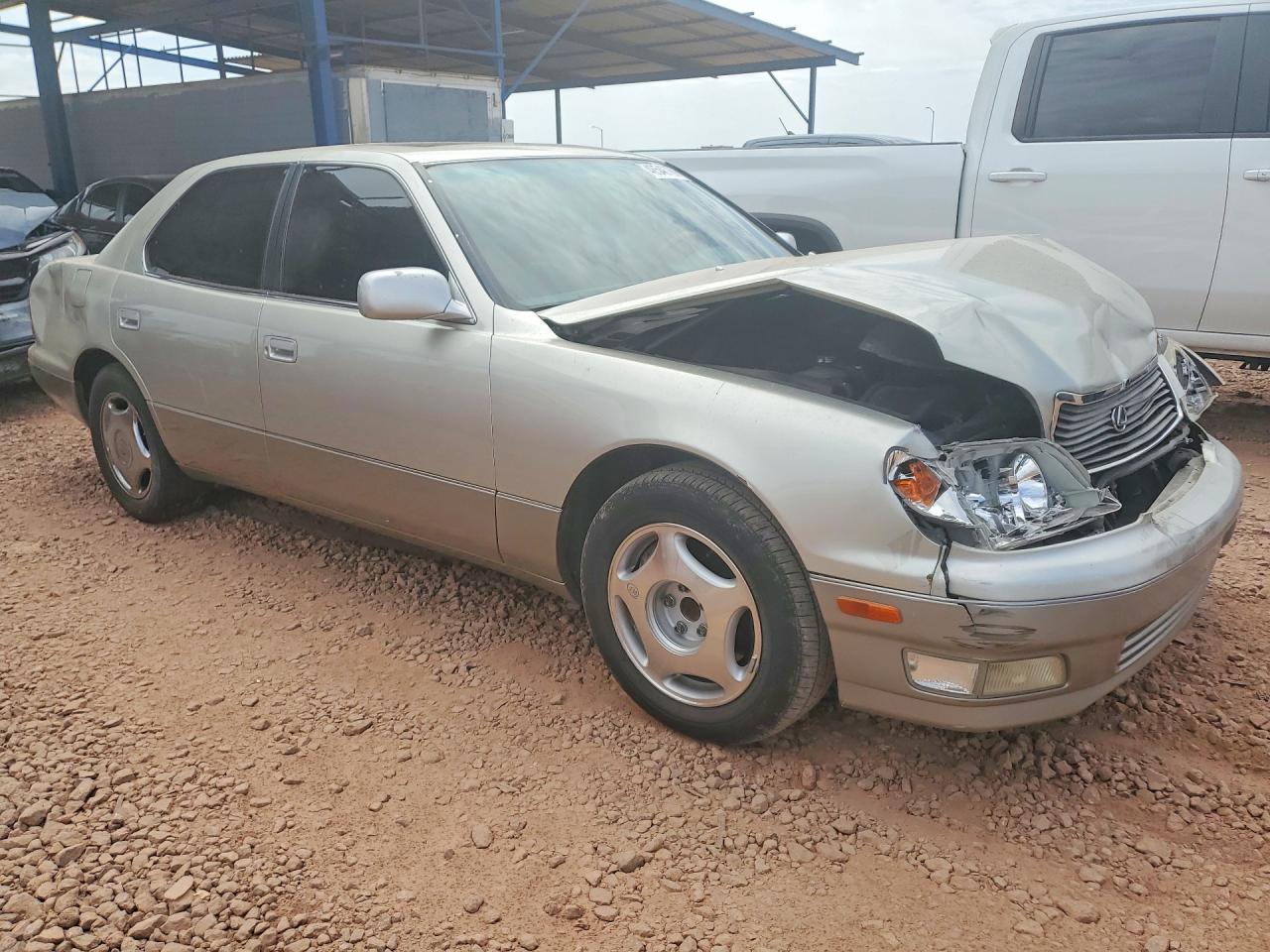2000 Lexus Ls 400 Base Silver vin: JT8BH28F2Y0181554