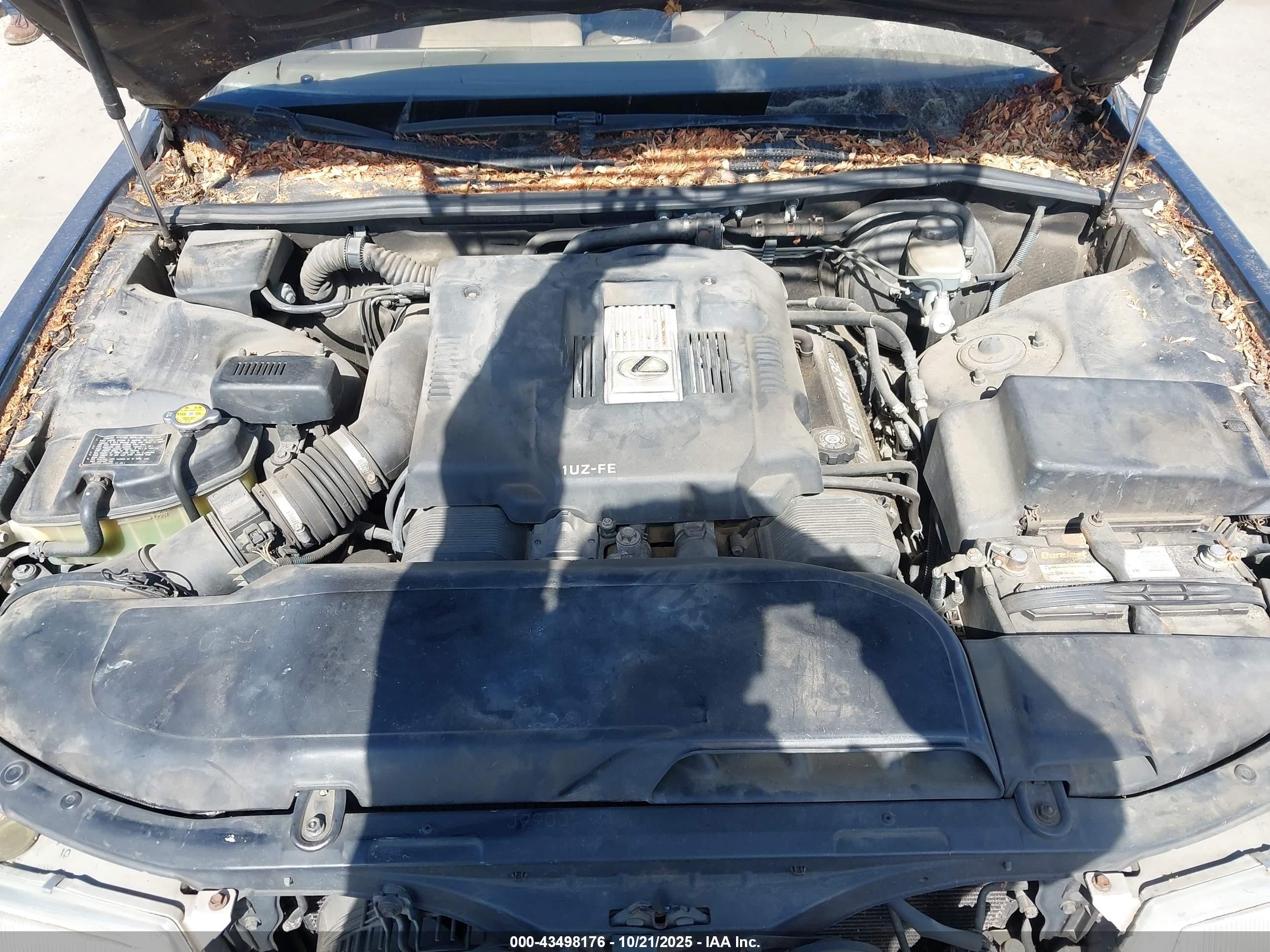 1997 Lexus Ls 400   Dark Blue vin: JT8BH28F3V0069664