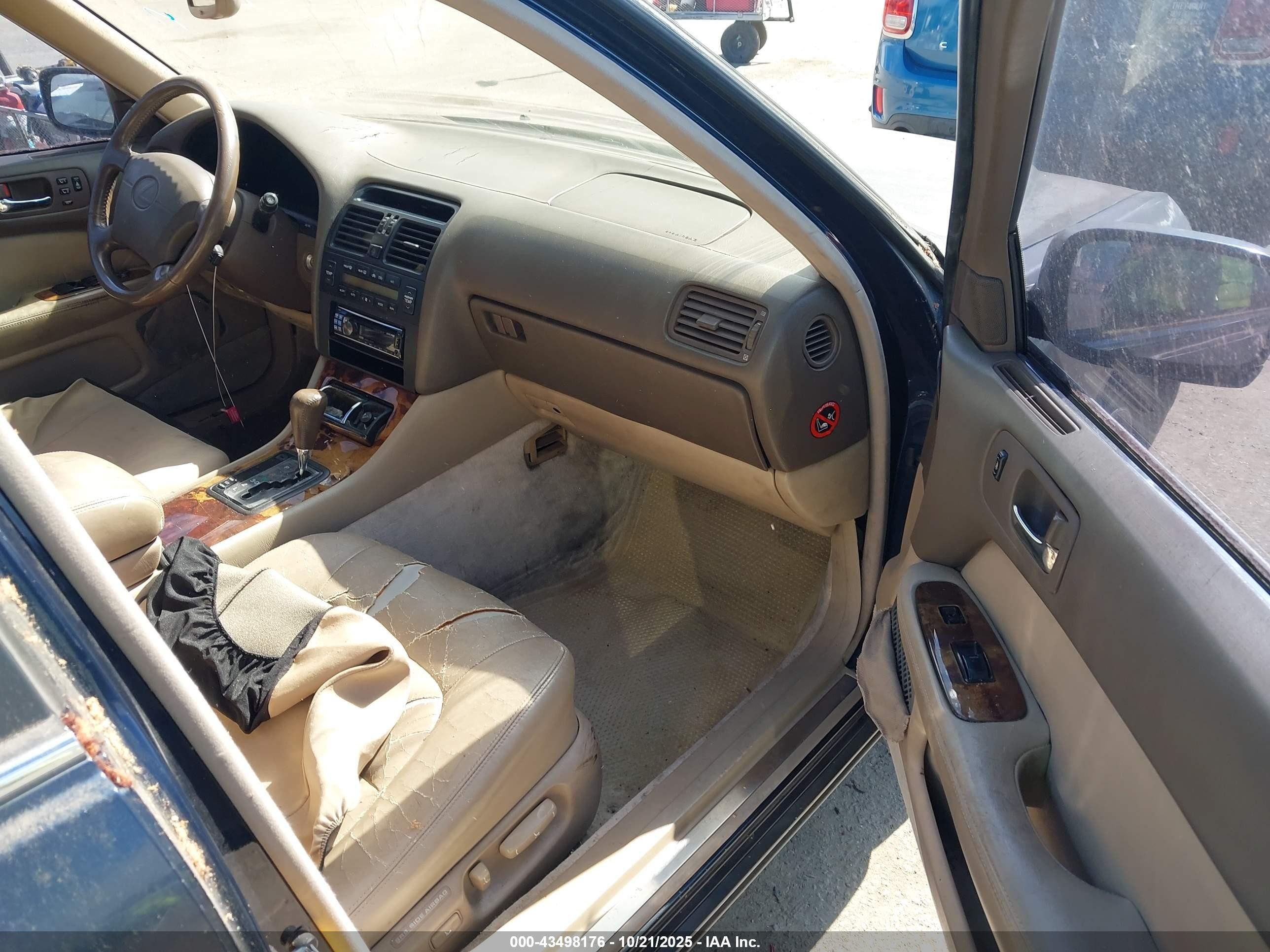 1997 Lexus Ls 400   Dark Blue vin: JT8BH28F3V0069664