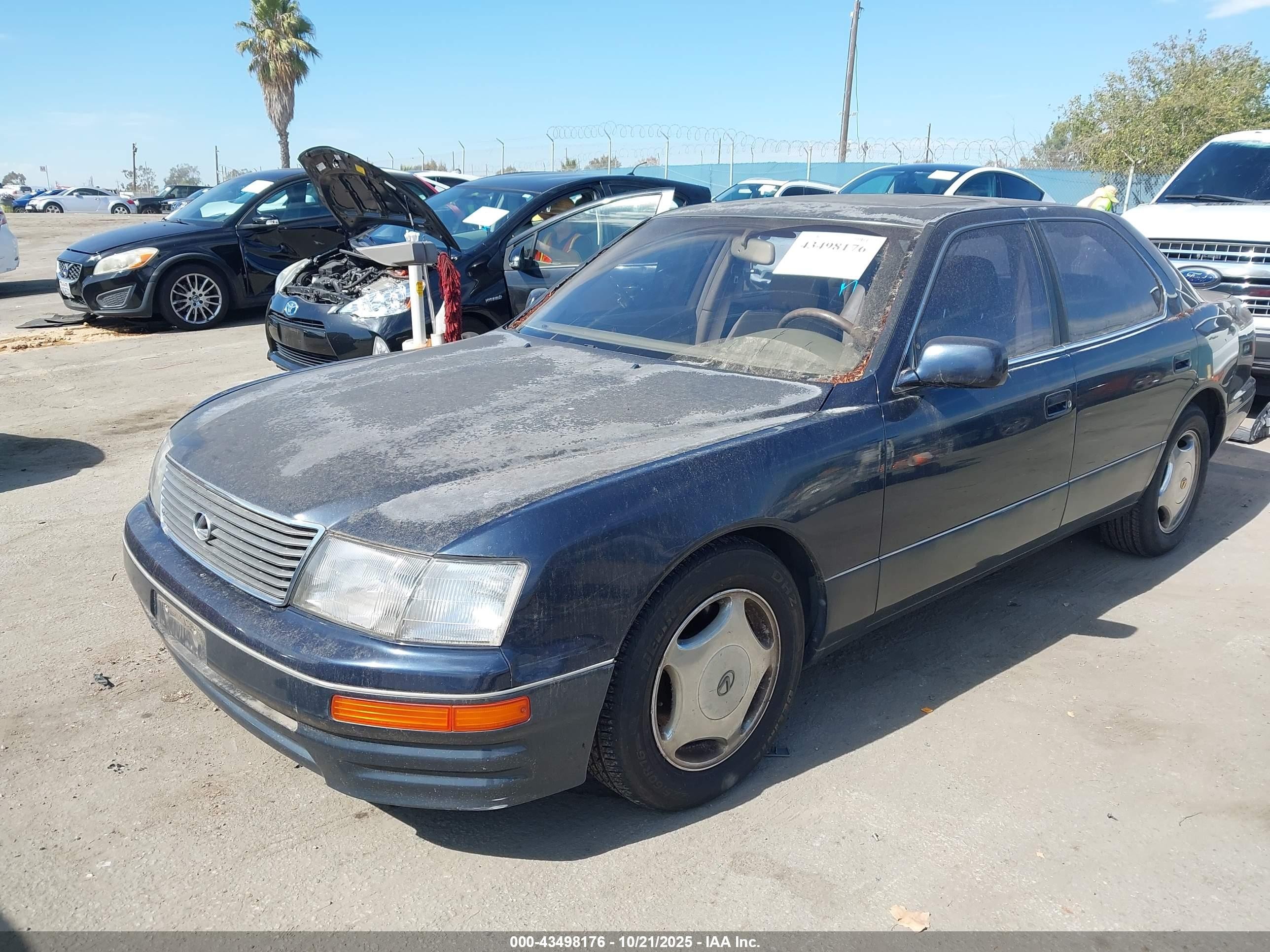 1997 Lexus Ls 400   Dark Blue vin: JT8BH28F3V0069664