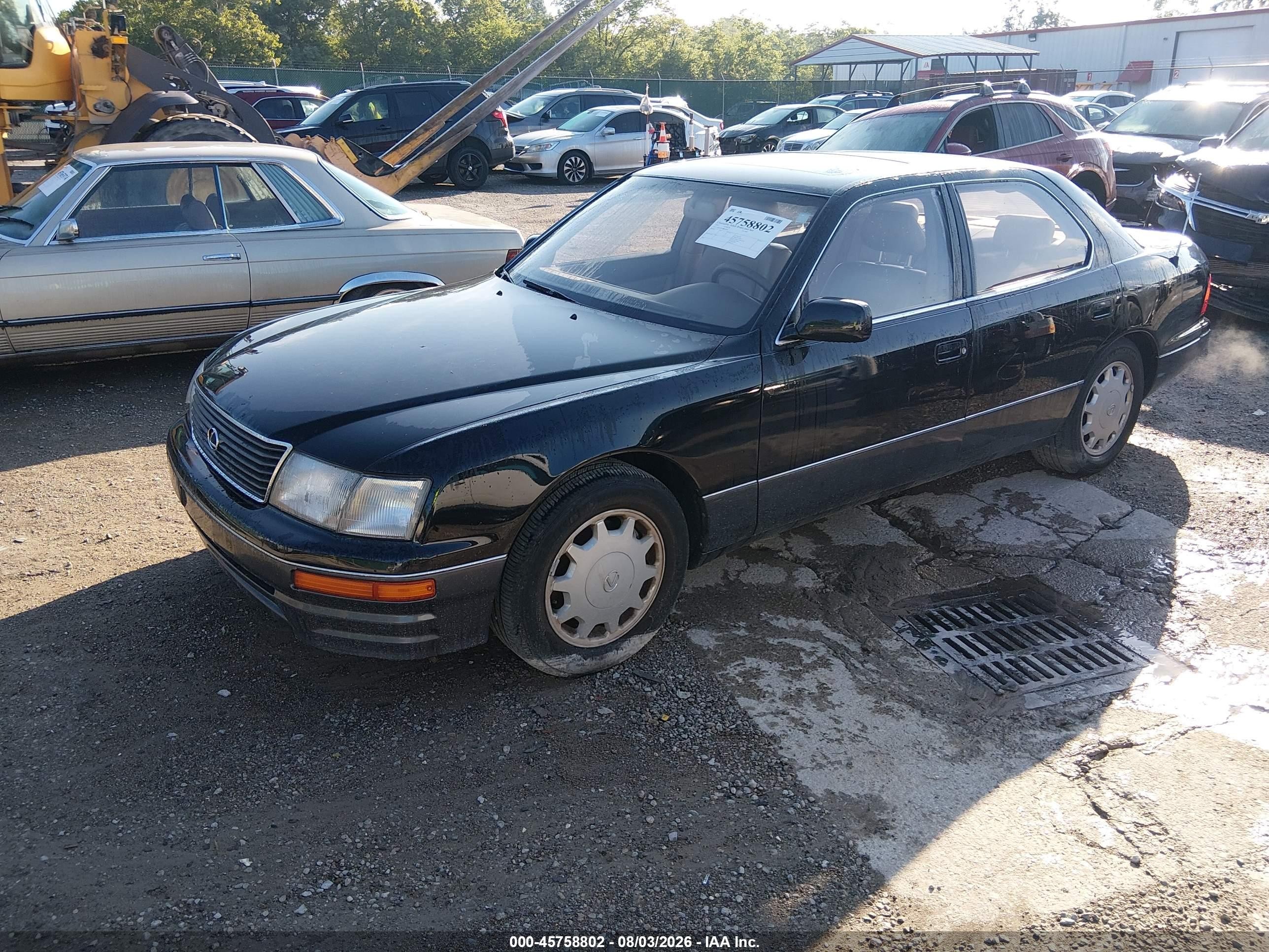 1997 Lexus Ls 400   Black vin: JT8BH28F3V0081894
