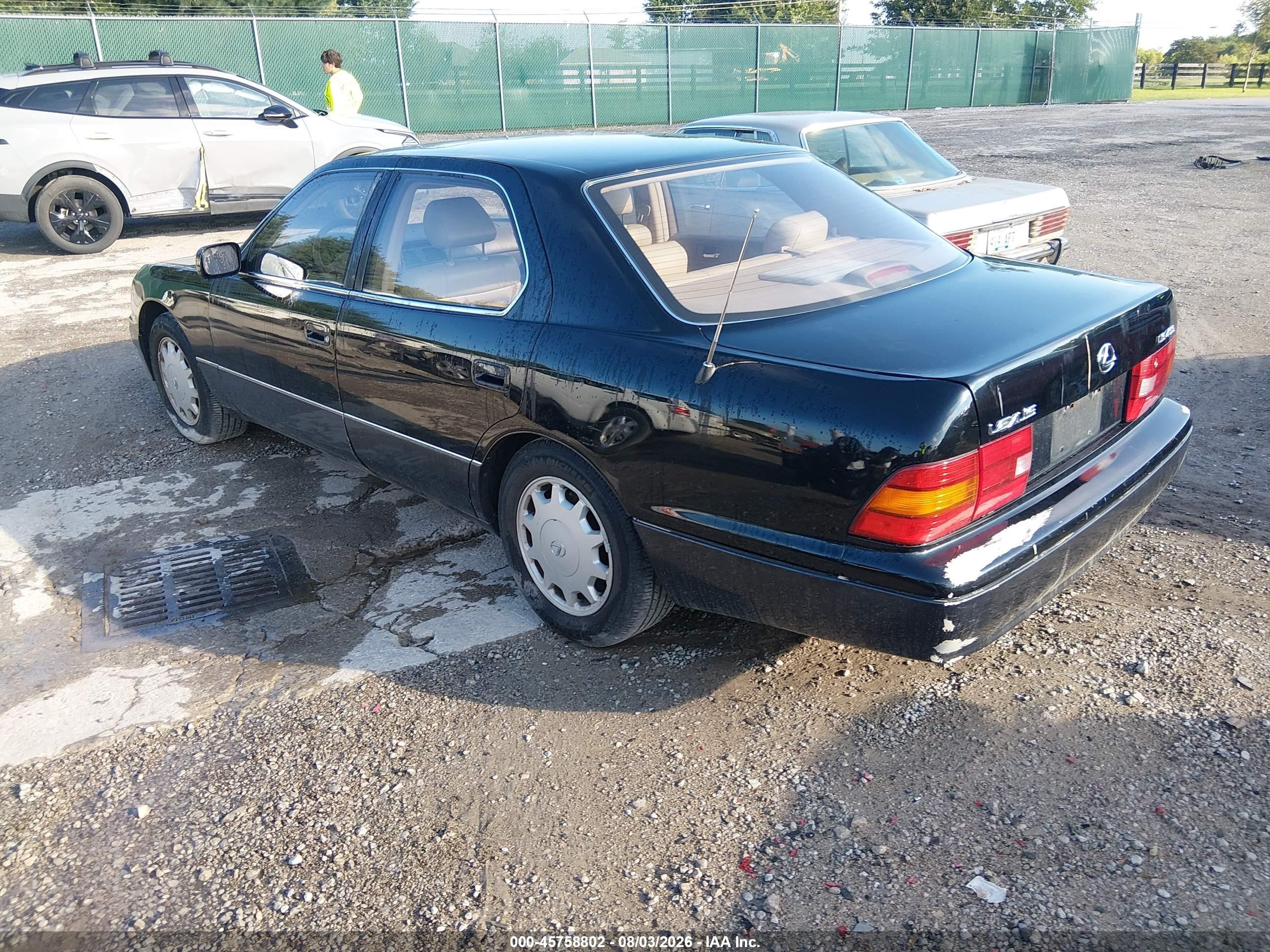 1997 Lexus Ls 400   Black vin: JT8BH28F3V0081894