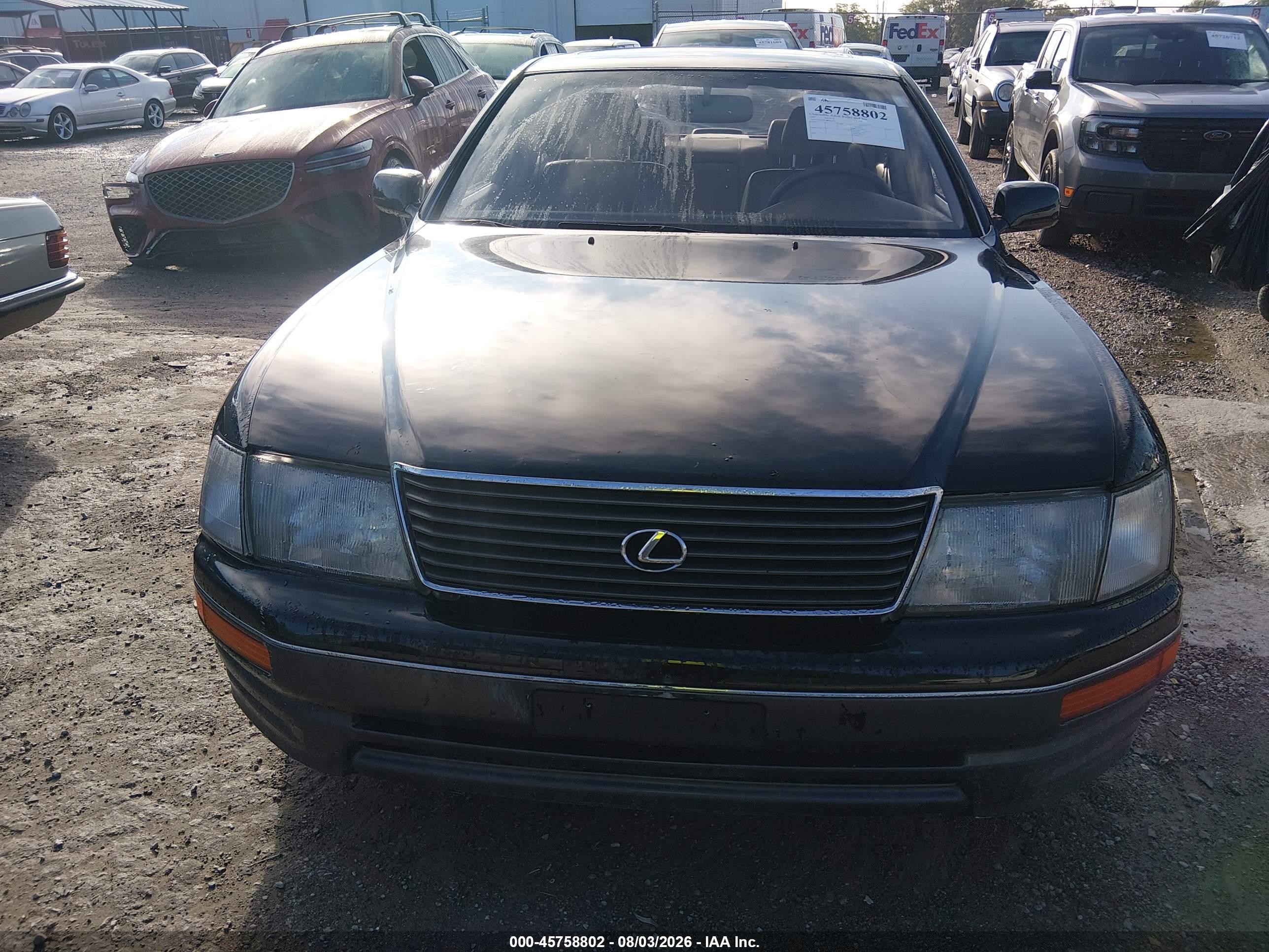 1997 Lexus Ls 400   Black vin: JT8BH28F3V0081894