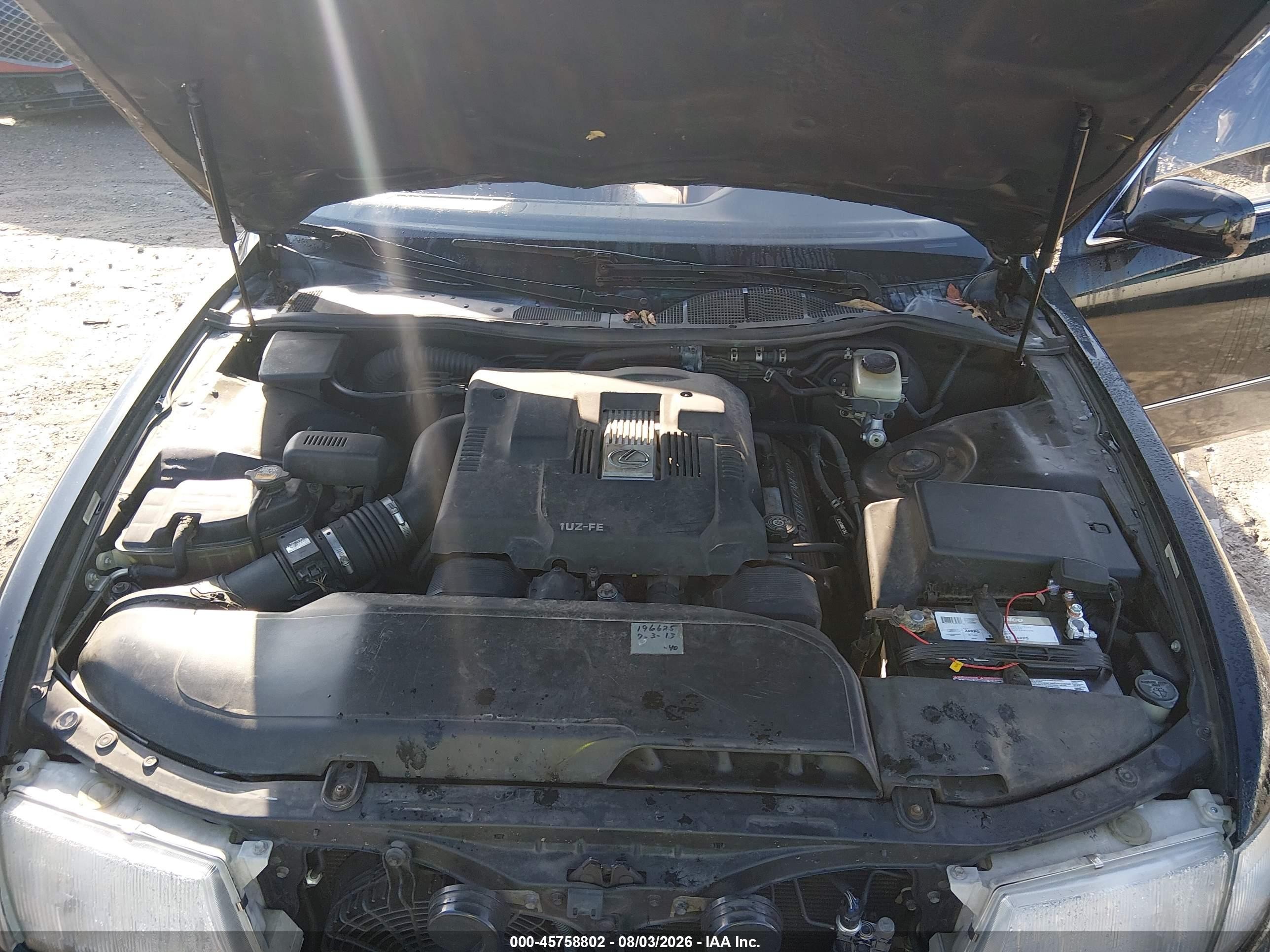 1997 Lexus Ls 400   Black vin: JT8BH28F3V0081894
