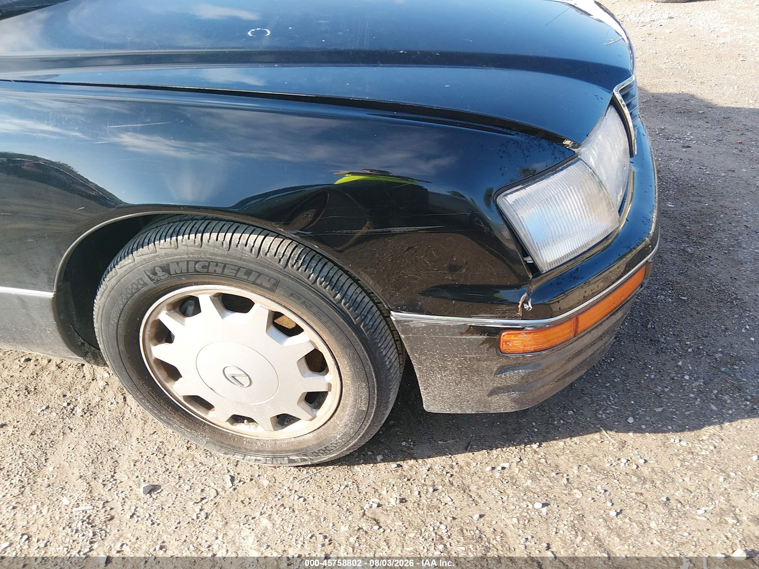1997 Lexus Ls 400   Black vin: JT8BH28F3V0081894