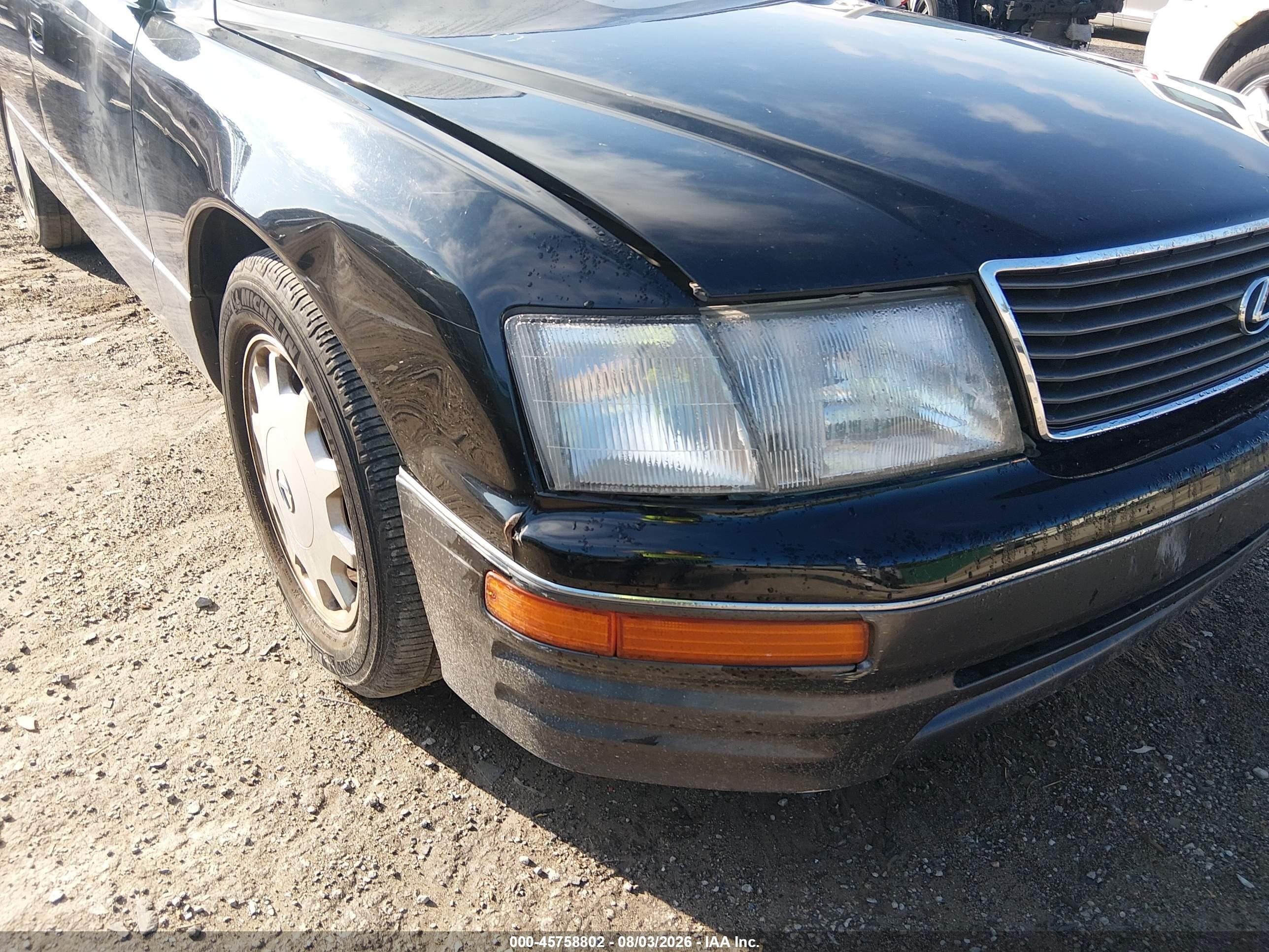 1997 Lexus Ls 400   Black vin: JT8BH28F3V0081894