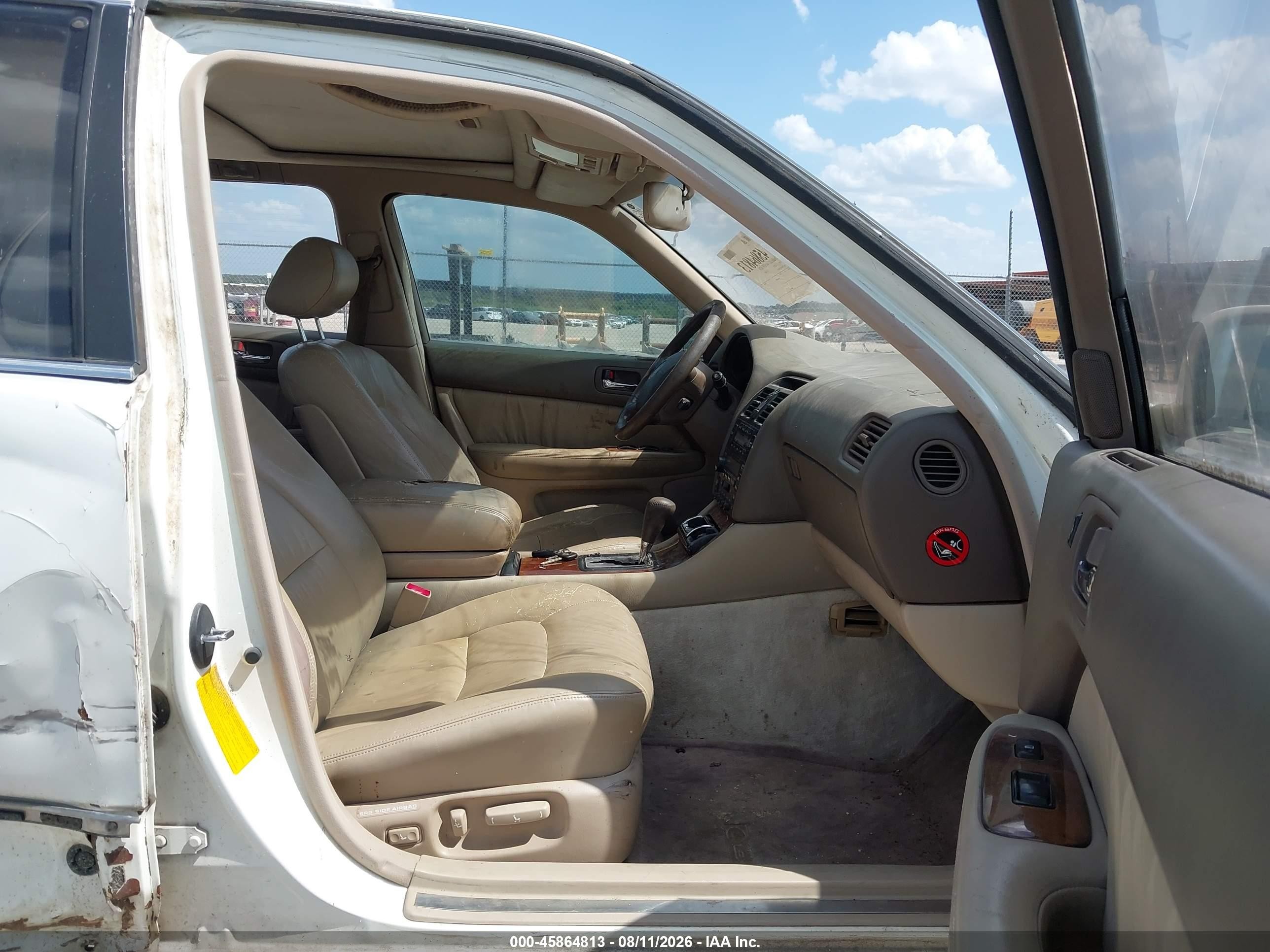 1997 Lexus Ls 400 White vin: JT8BH28F3V0082494