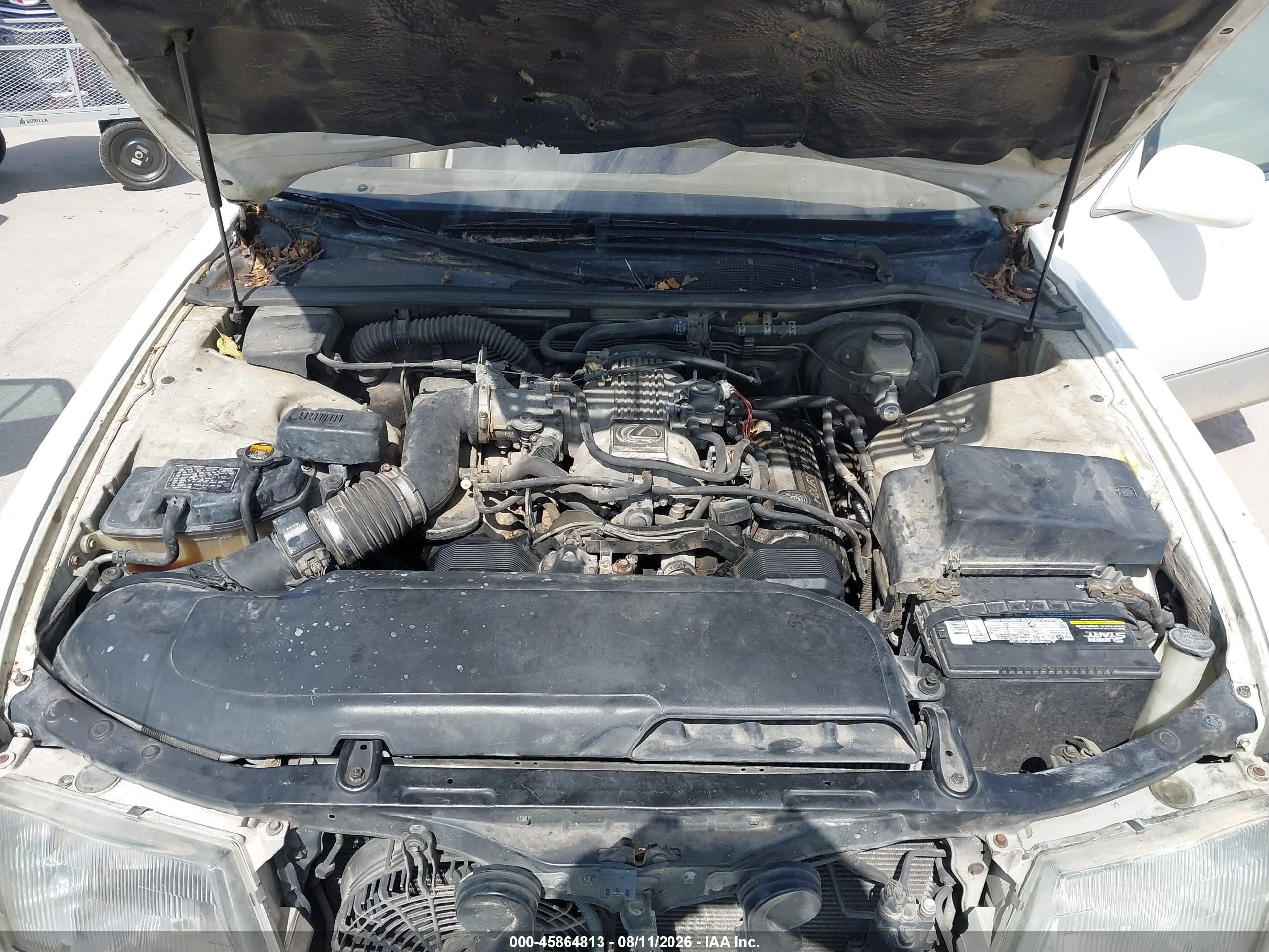 1997 Lexus Ls 400 White vin: JT8BH28F3V0082494