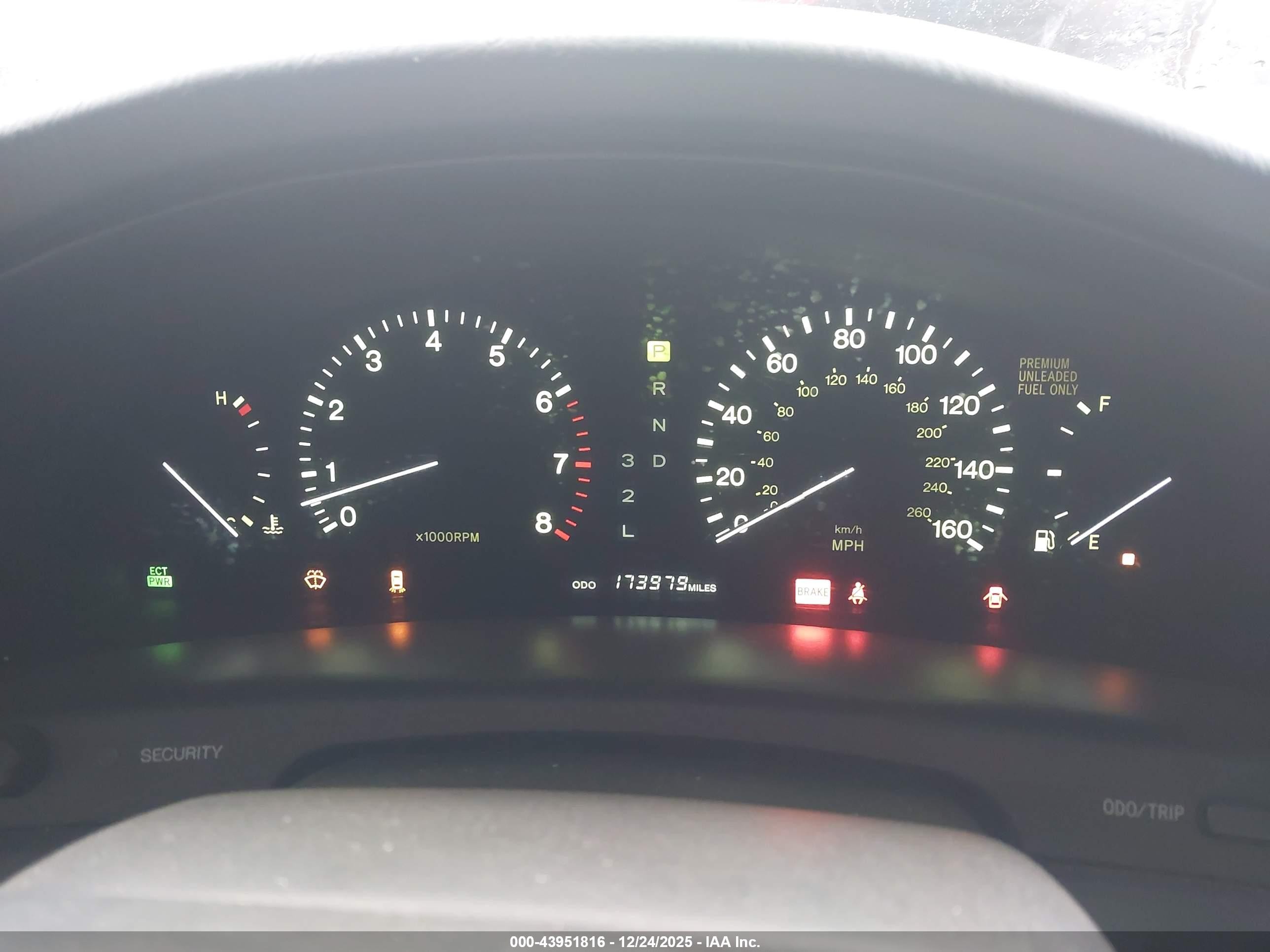1997 Lexus Ls 400   Green vin: JT8BH28F3V0092538